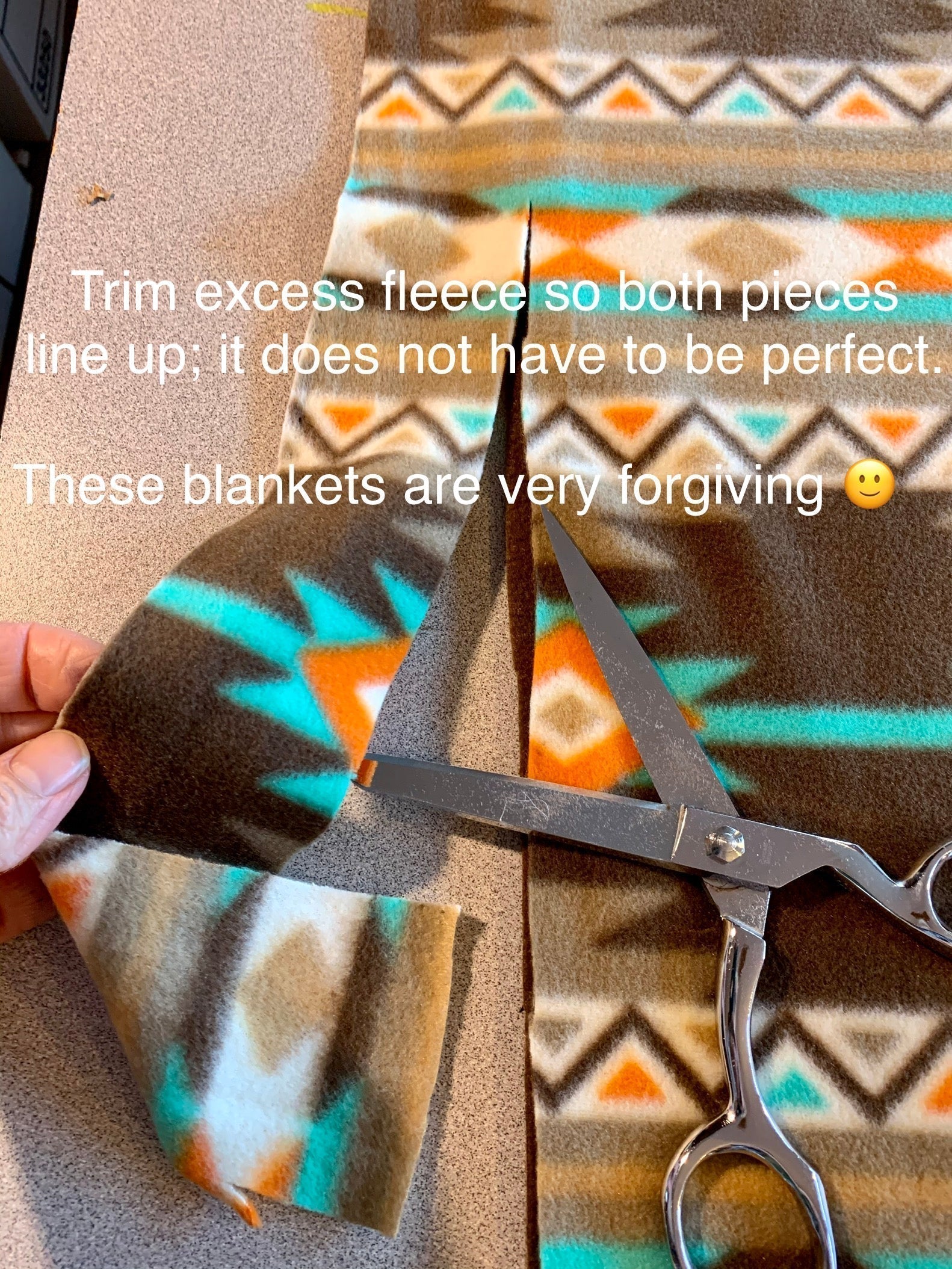 No Sew Blanket Kit - Stars- Personalization Available
