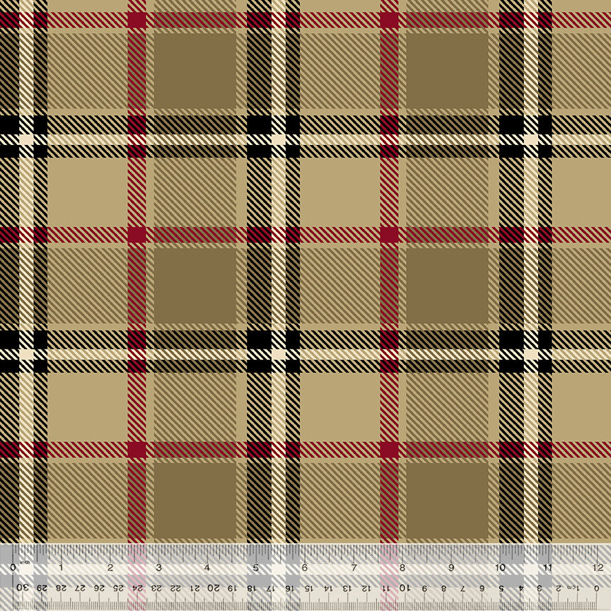 London Plaid Camel 33297-2