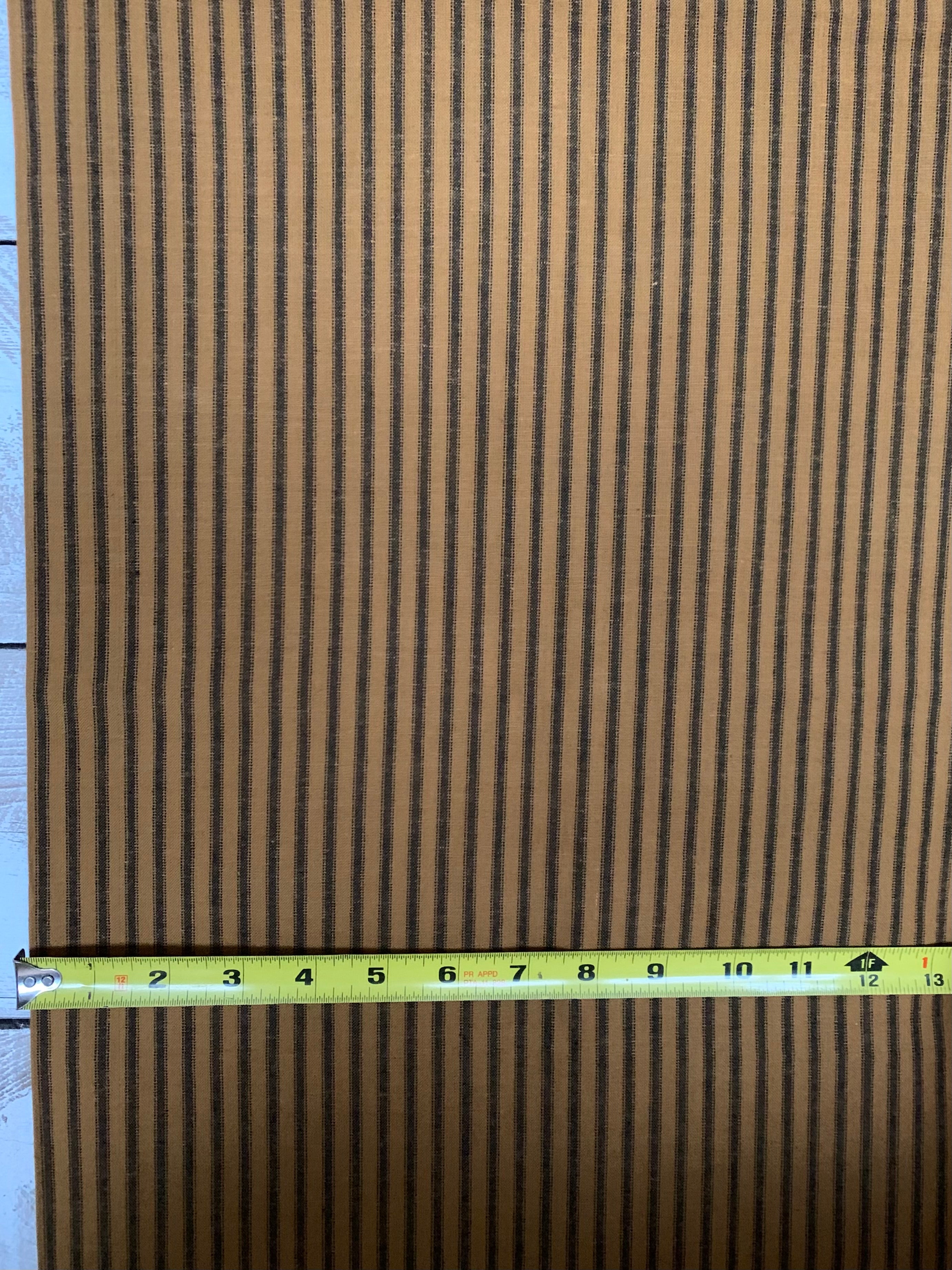 Mustard and Black 5056 - Homespun Fabric