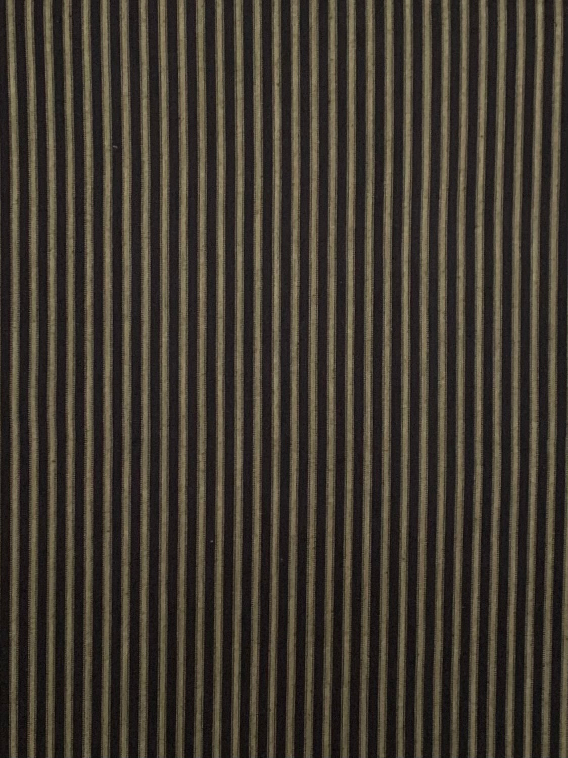 Black and Beige Stripe 57 - Homespun Fabric