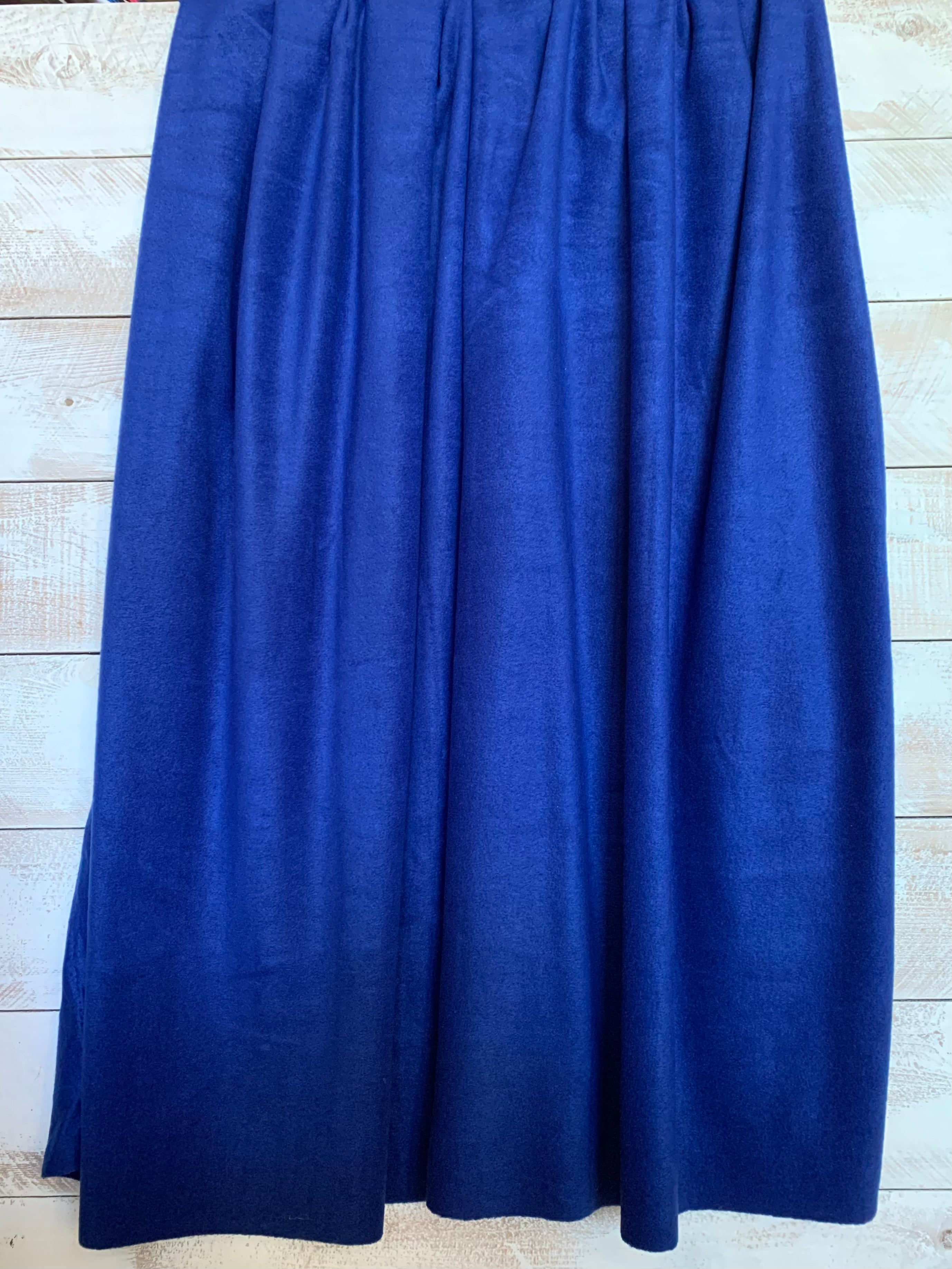 Royal Blue Solid Lux Fleece