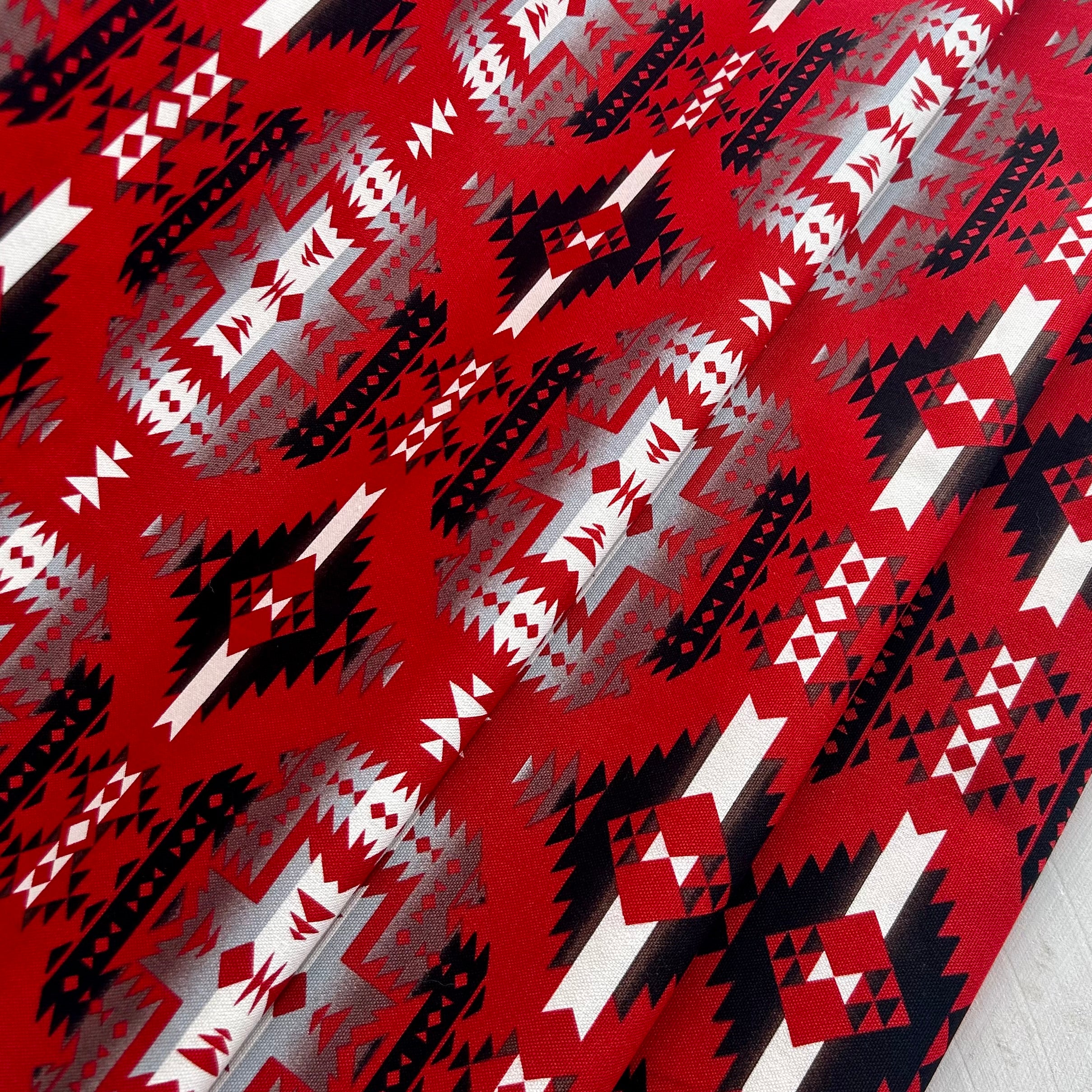 Canvas Cotton -52828C-2 Canyon Spirit Trail, Windham Fabrics, Red