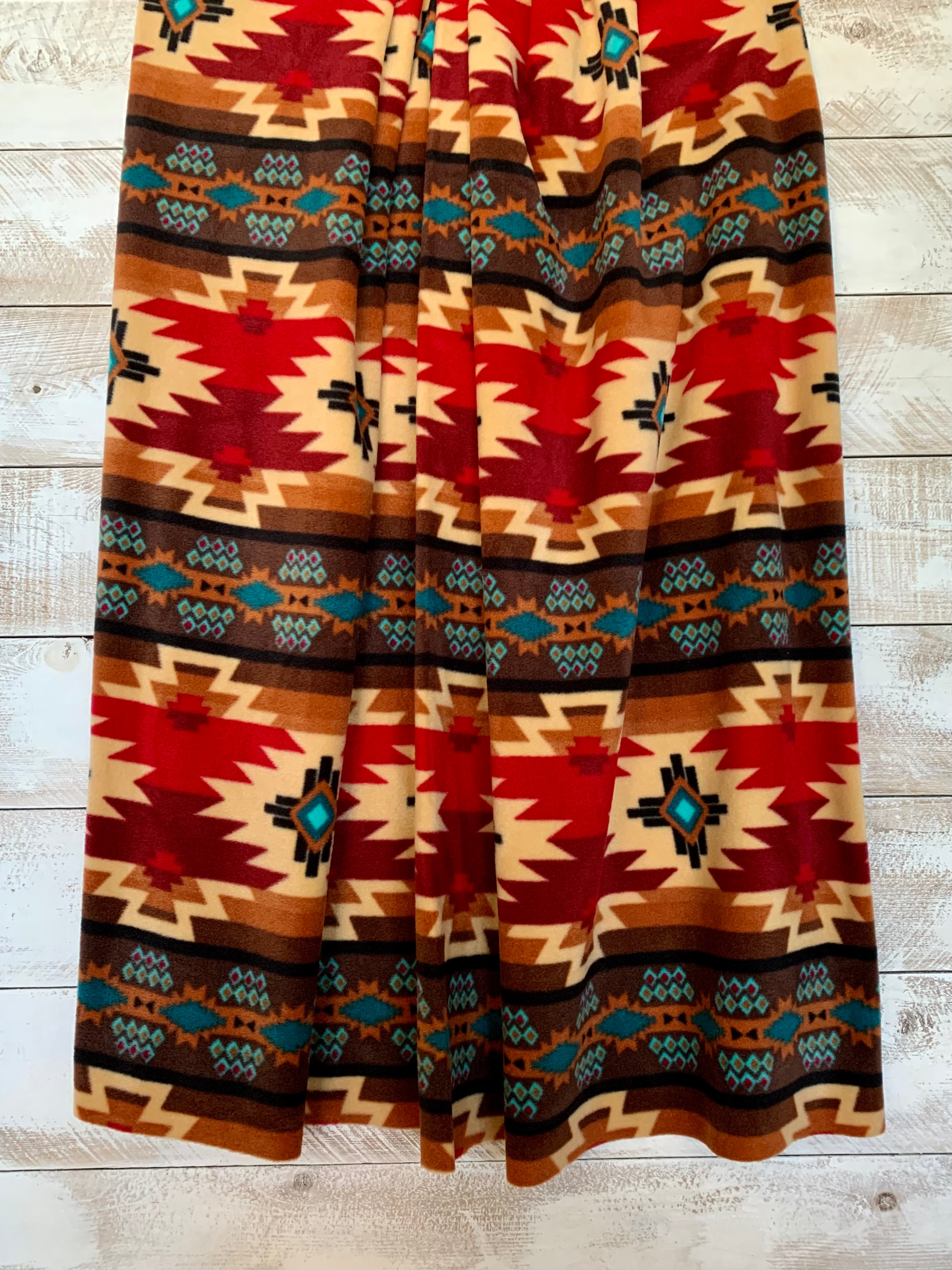 No Sew Blanket Kit - Native American Style - Personalization Available
