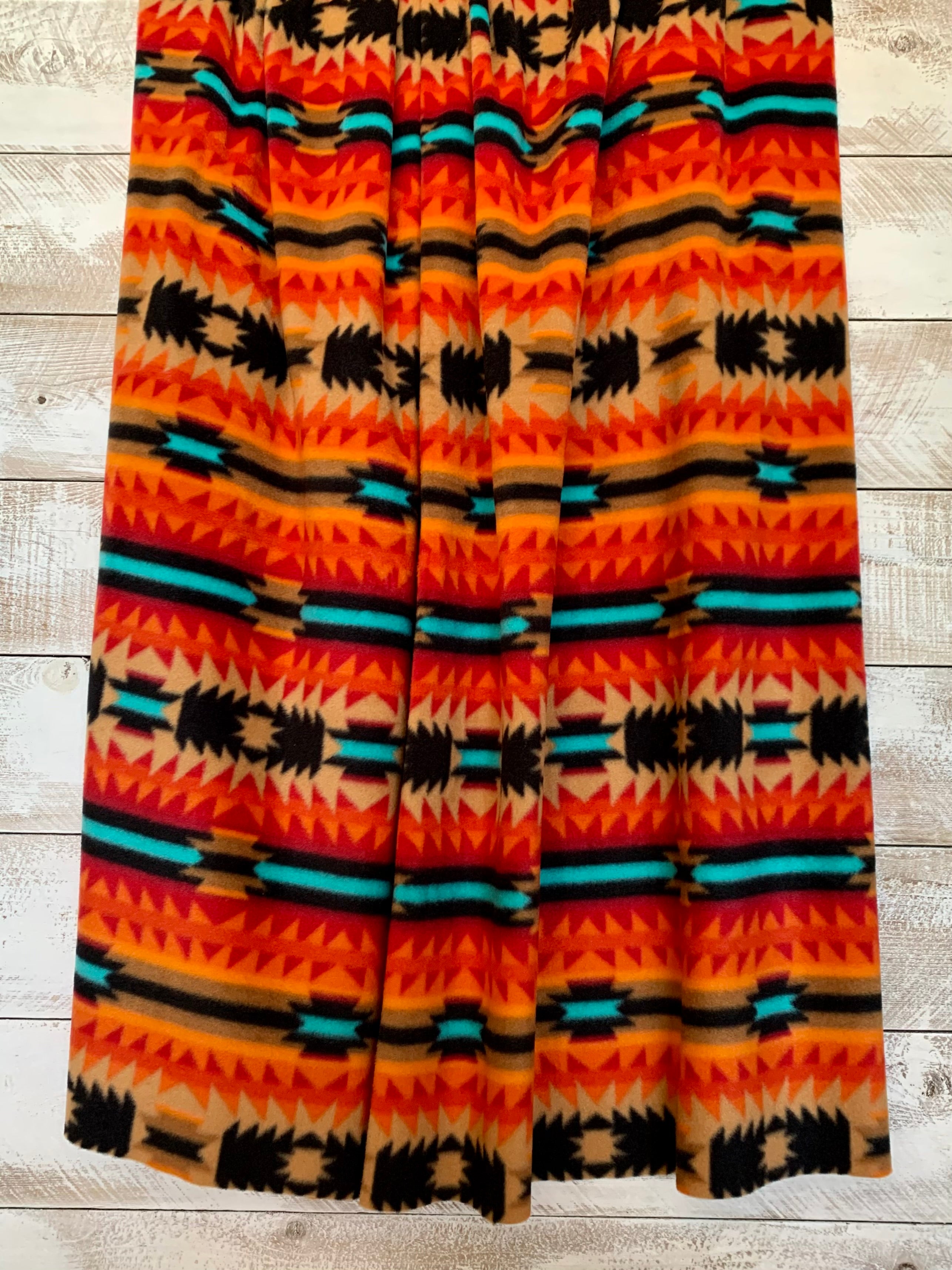 Tribal Winter Fleece - Crimson Arrow Red - 40993-1