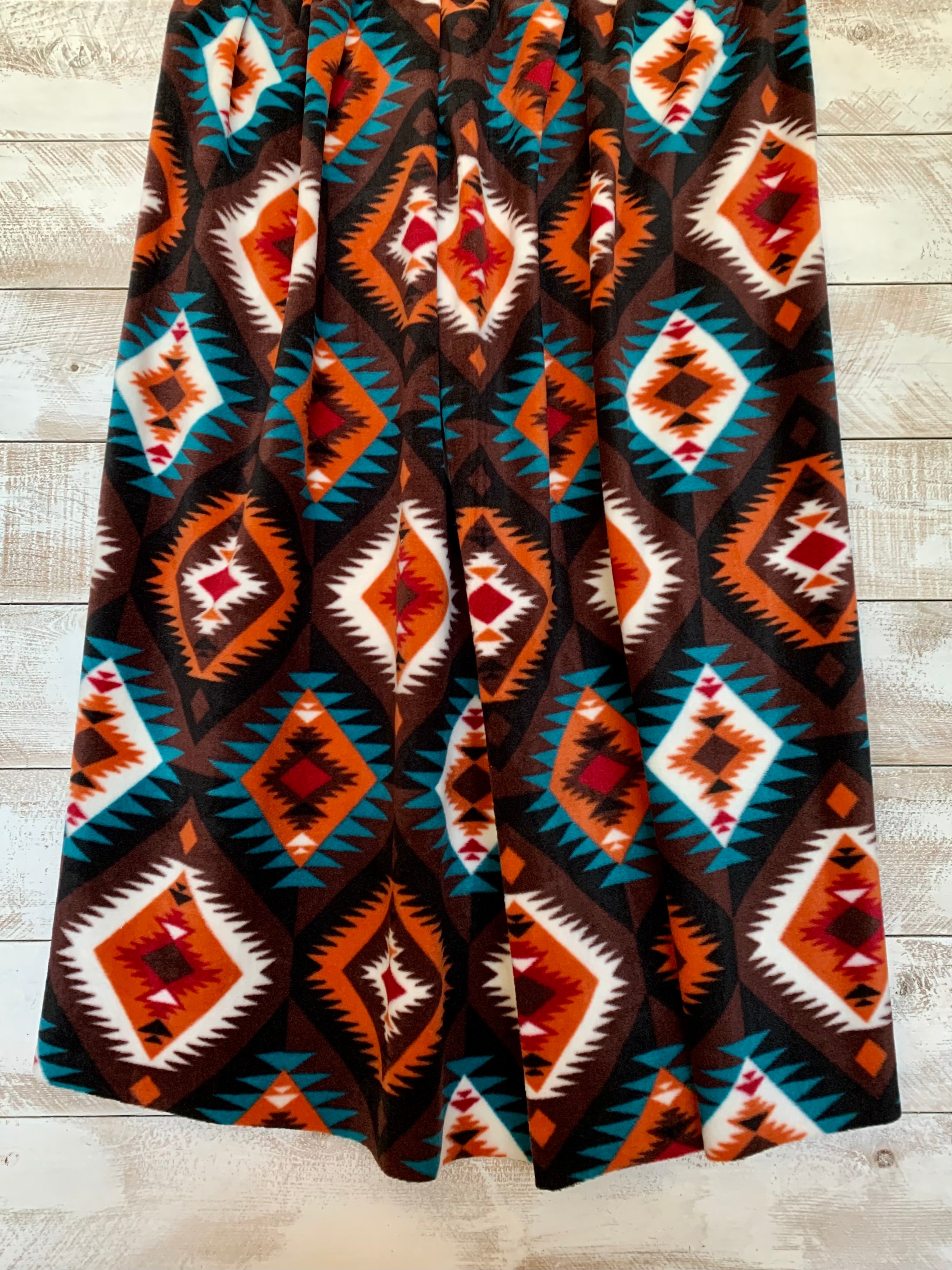 Tribal Winter Fleece - Crossroads Brown 52333-1