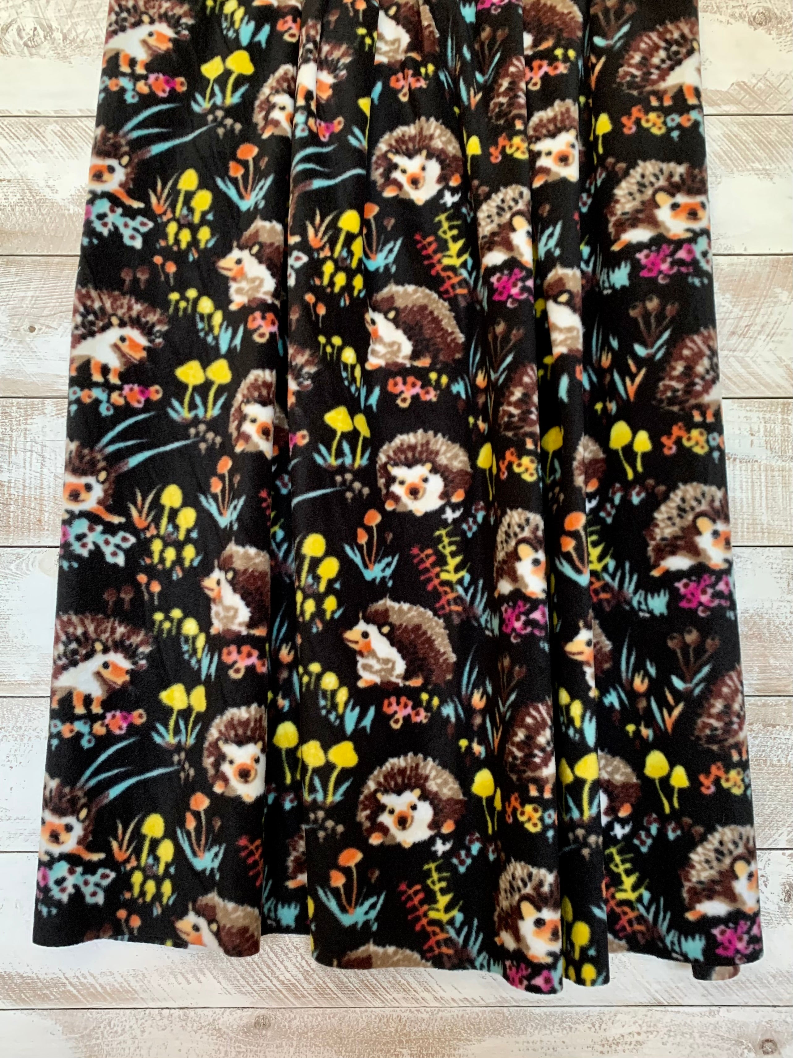 Happy Hedgehog Fleece