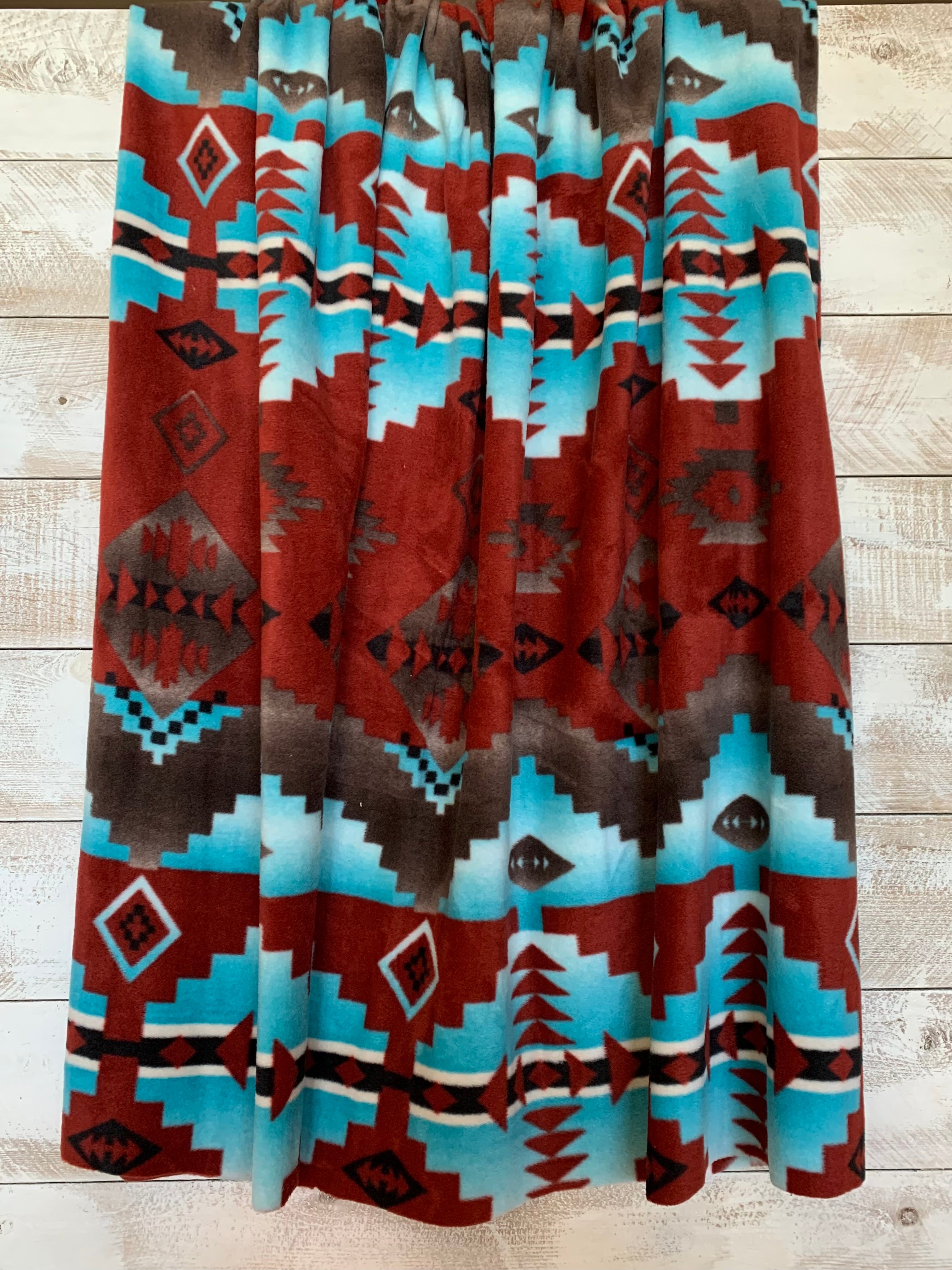 No Sew Blanket Kit - Native American Style - Personalization Available