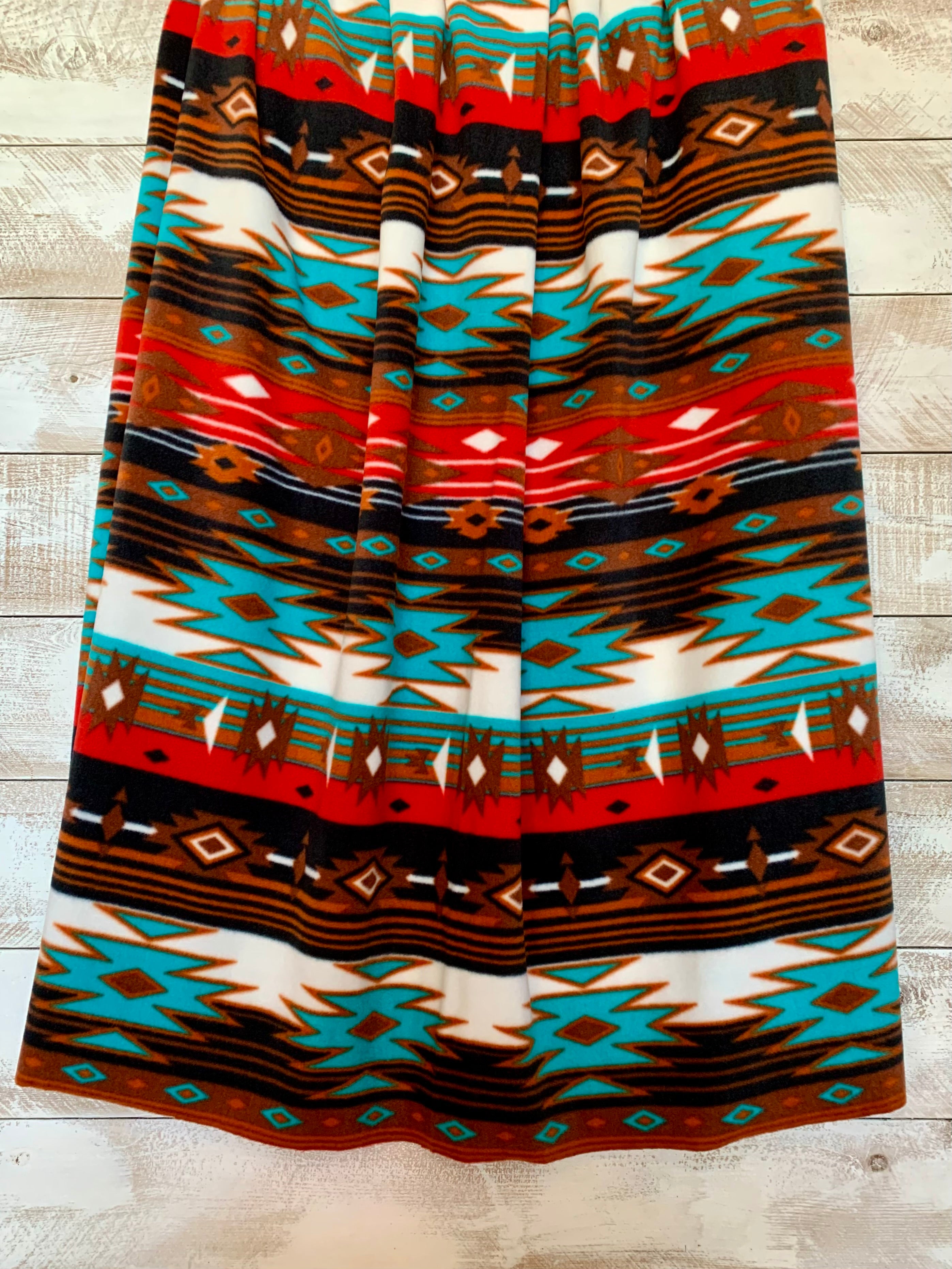 No Sew Blanket Kit - Native American Style - Personalization Available