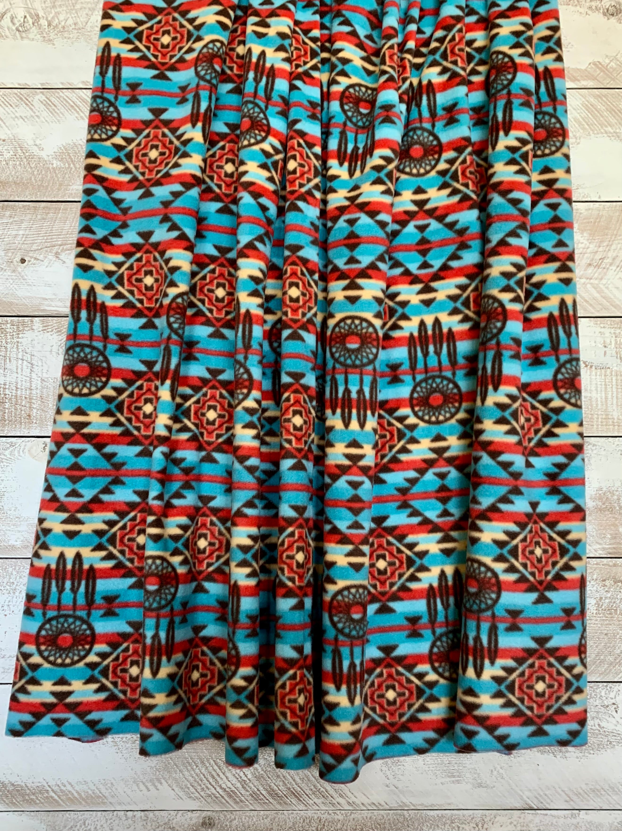 No Sew Blanket Kit - Native American Style - Personalization Available