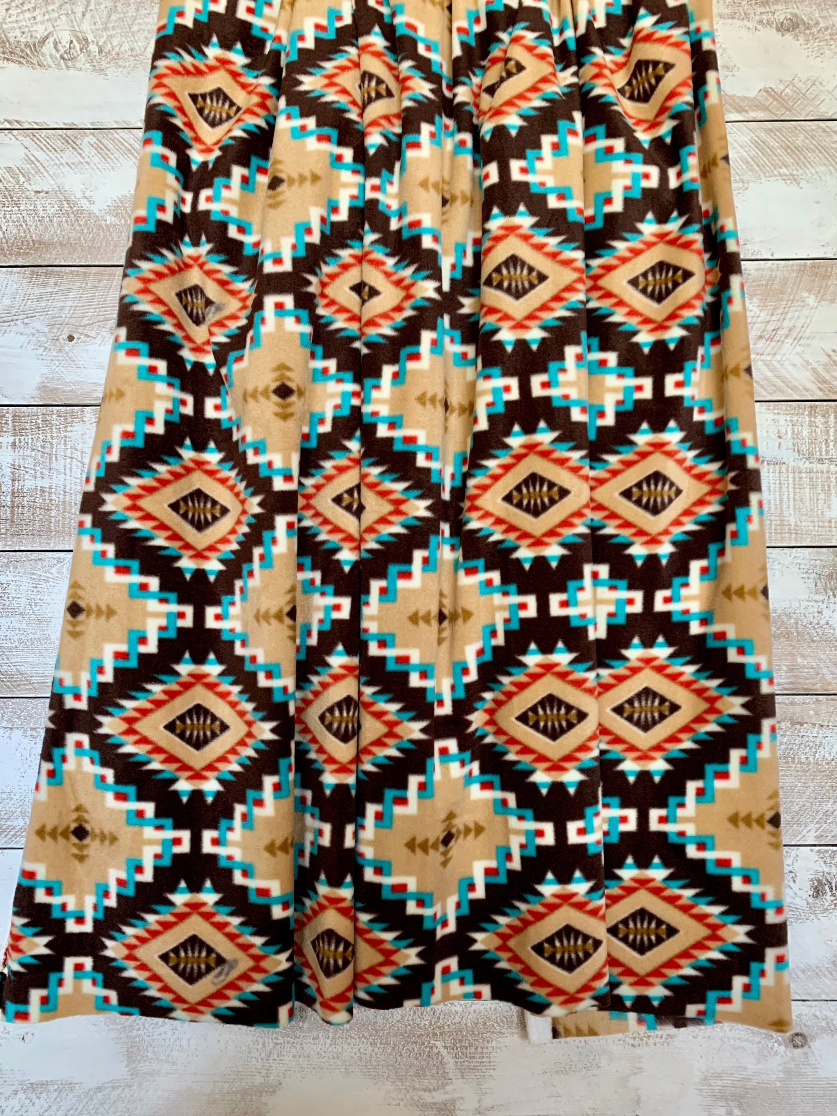 No Sew Blanket Kit - Native American Style - Personalization Available
