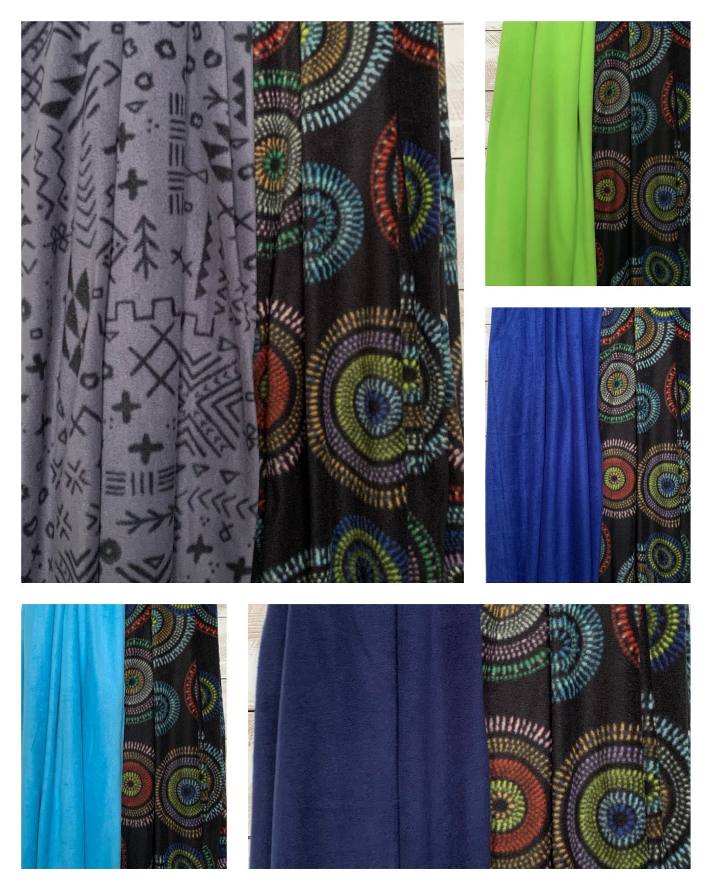 Tribal Winter Fleece - Medallion 52777-1