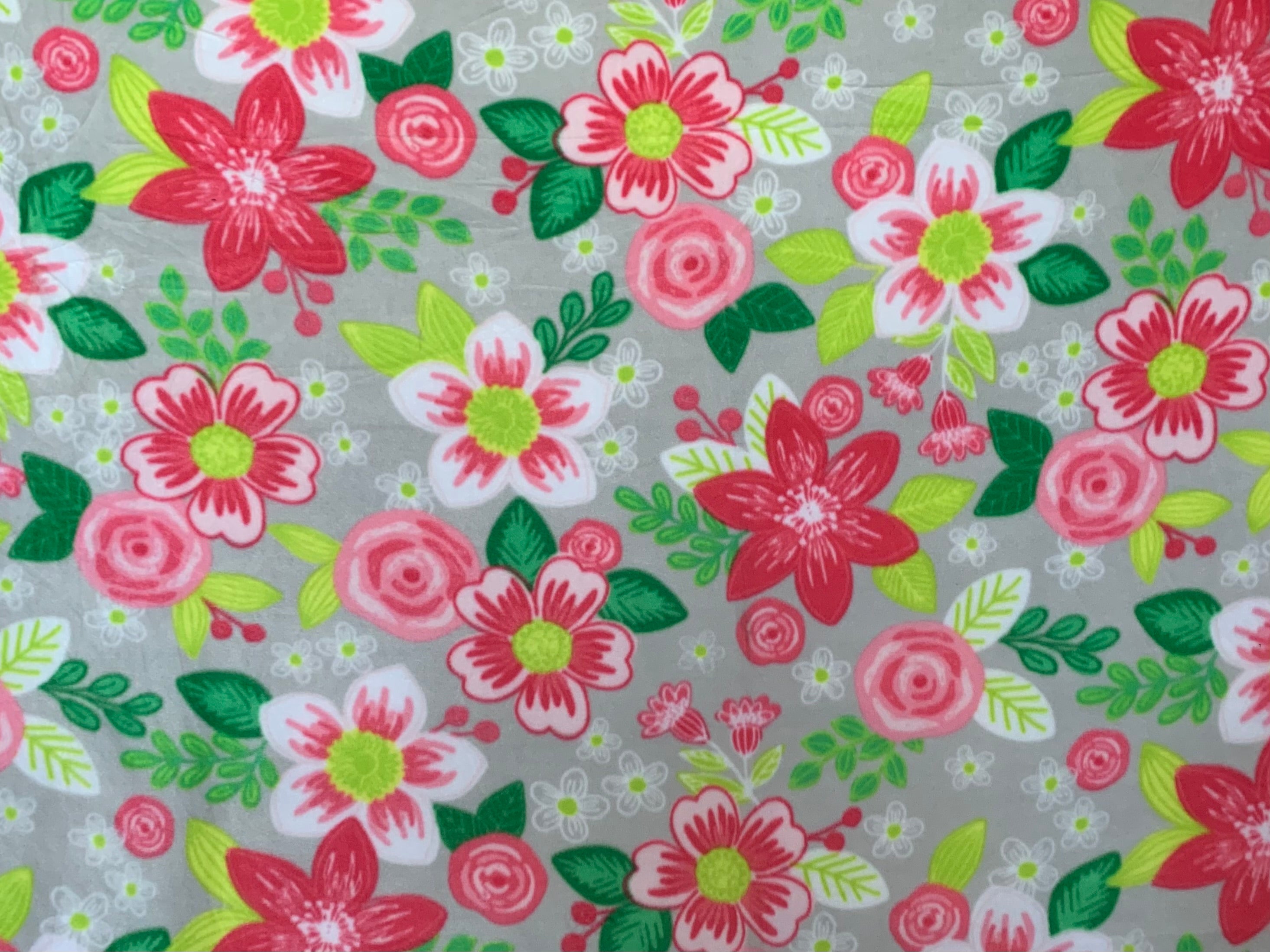 No Sew Blanket Kit - Floral - Personalization Available