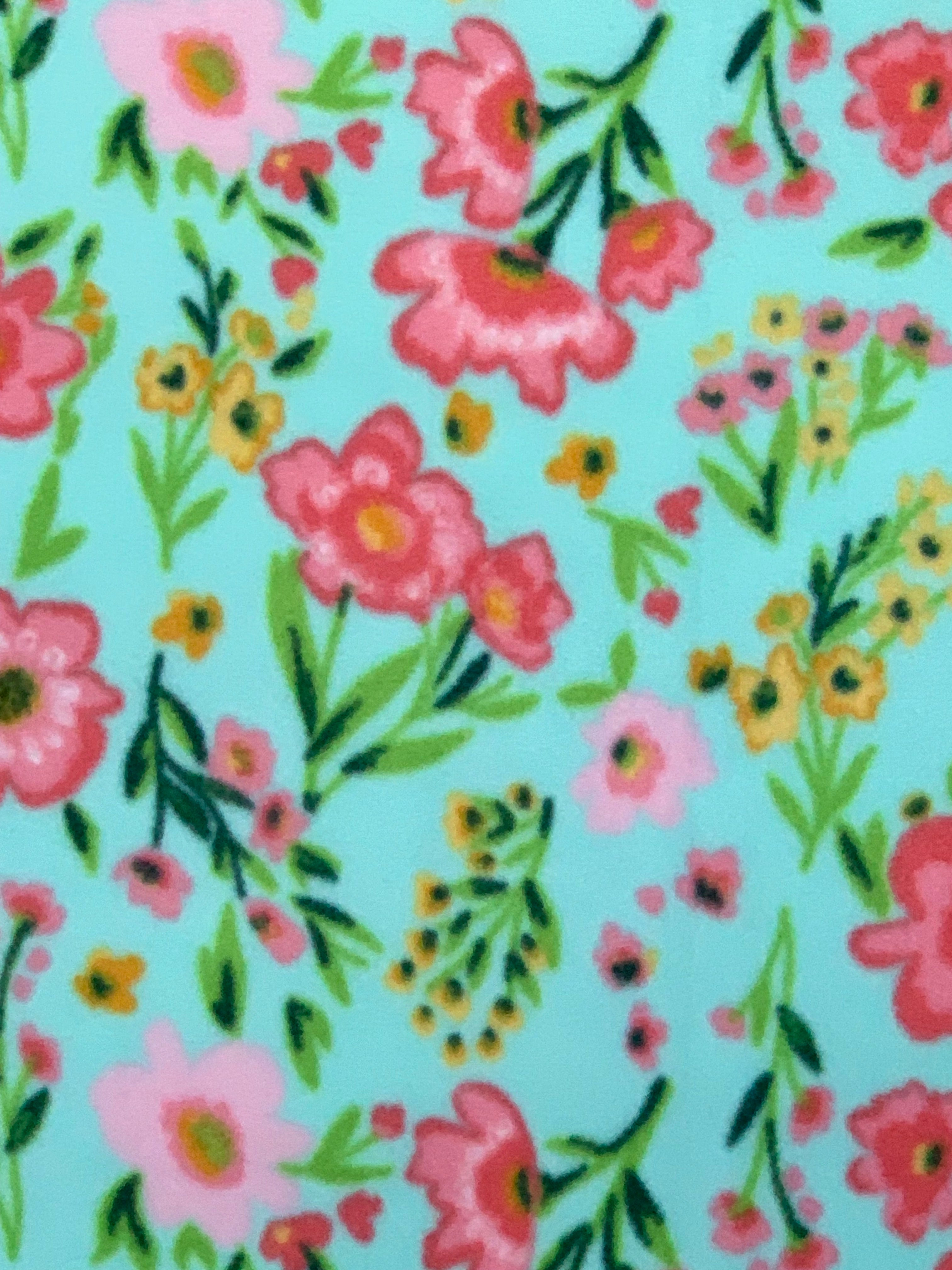 Floral Fleece - Fresh Flowers - 53282-1