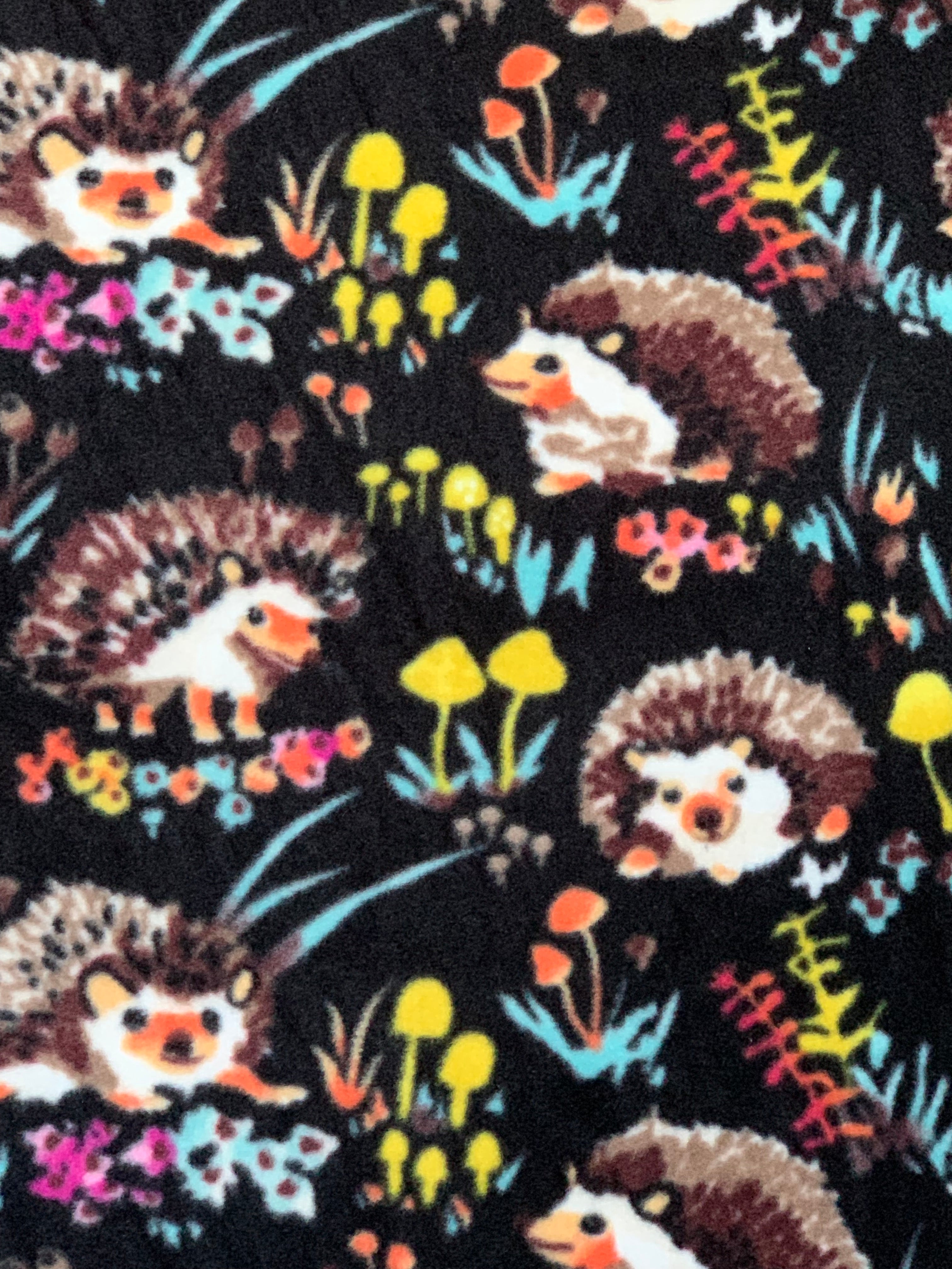 Happy Hedgehog Fleece