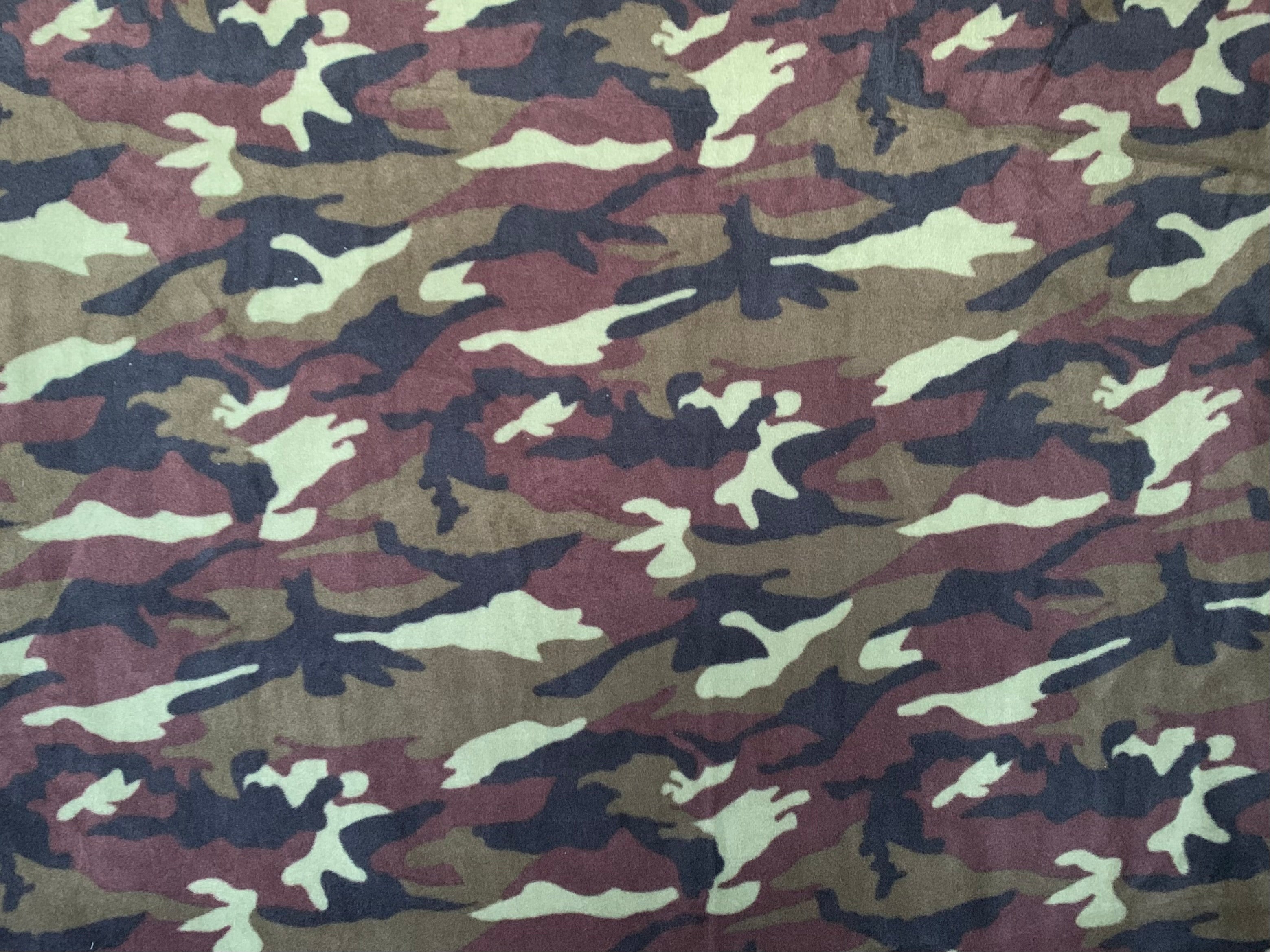 No Sew Blanket Kit - Camo - Personalization Available