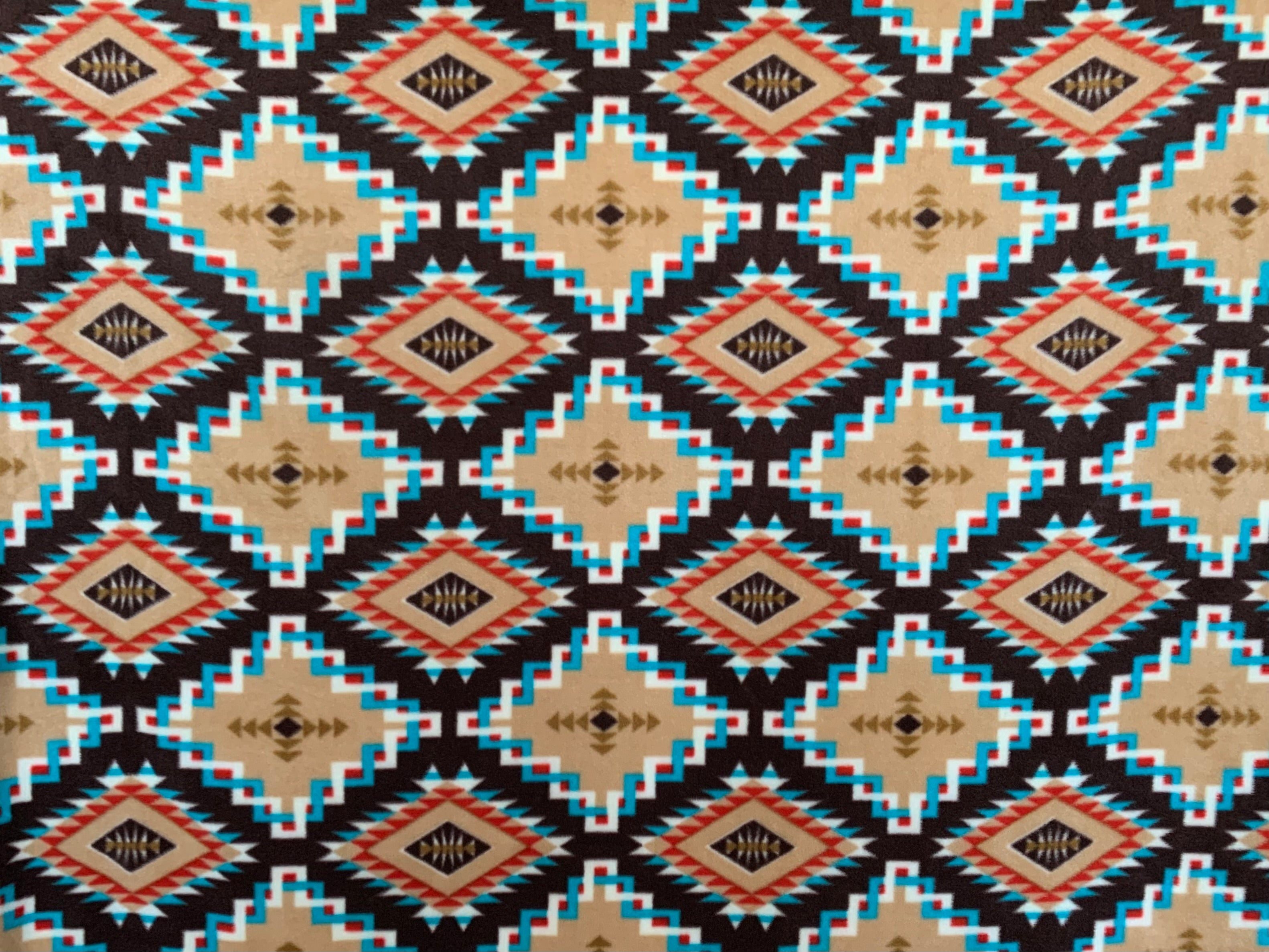 No Sew Blanket Kit - Native American Style - Personalization Available