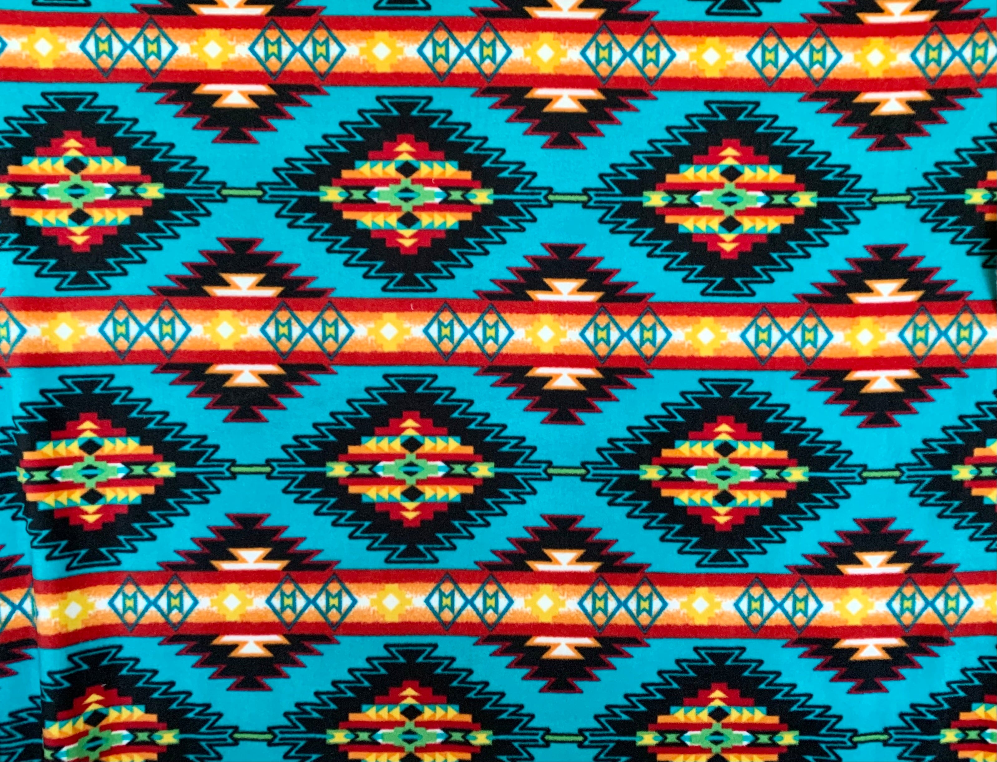 No Sew Blanket Kit - Native American Style - Personalization Available