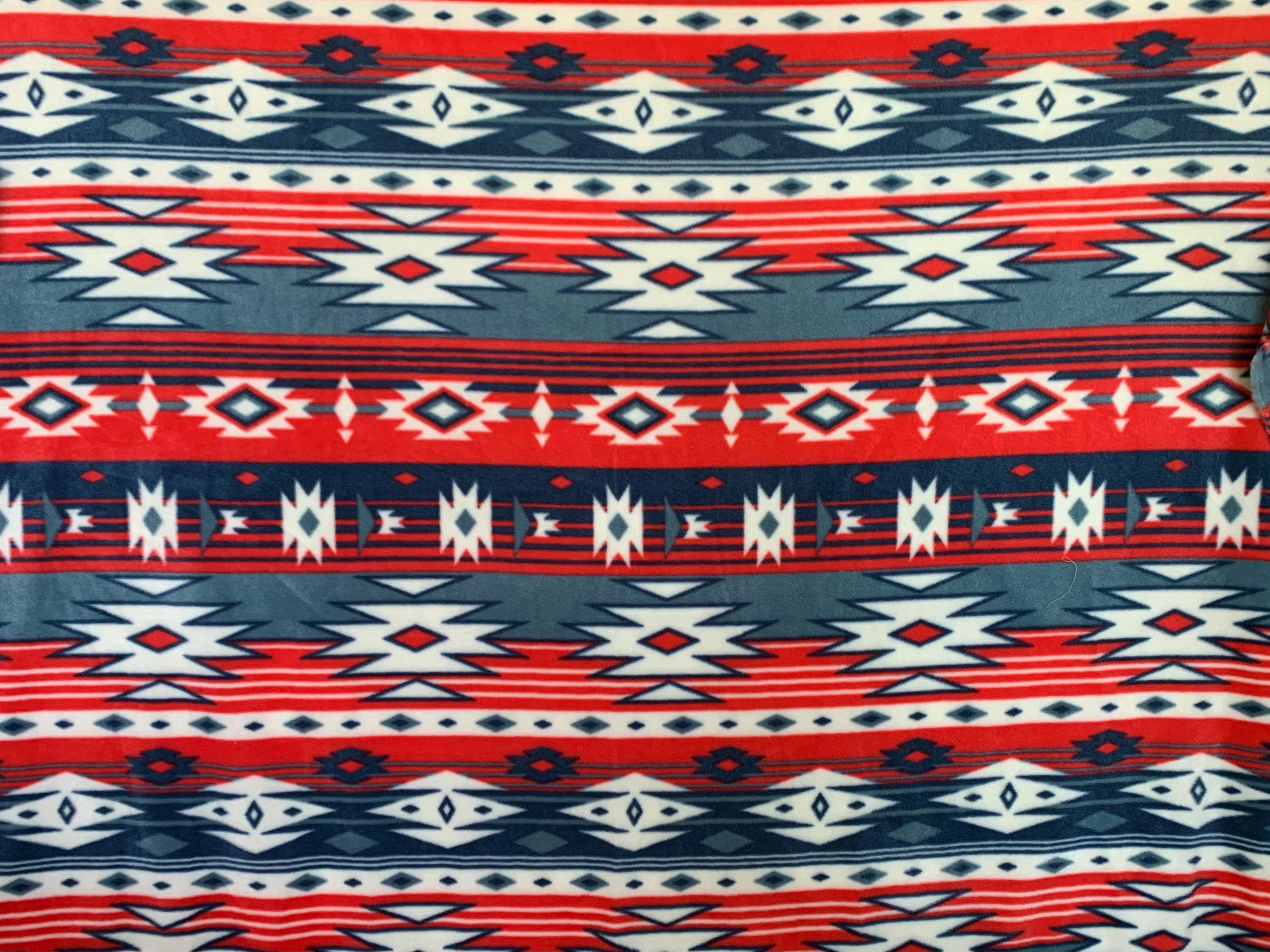 Tribal Winter Fleece - Rudy - Ivory - 52331-1