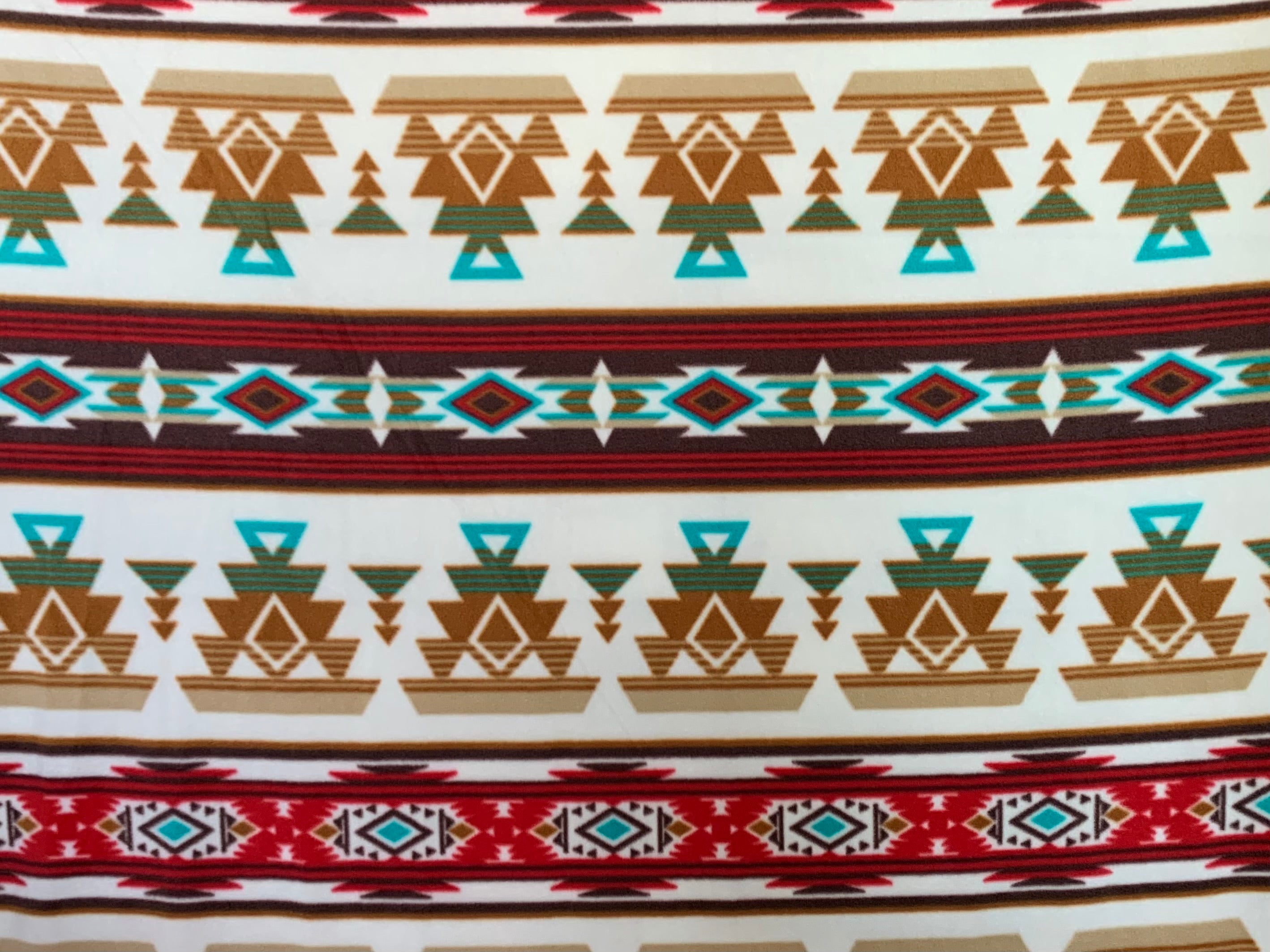 Tribal Winter Fleece - Heirloom Ivory 52774-2