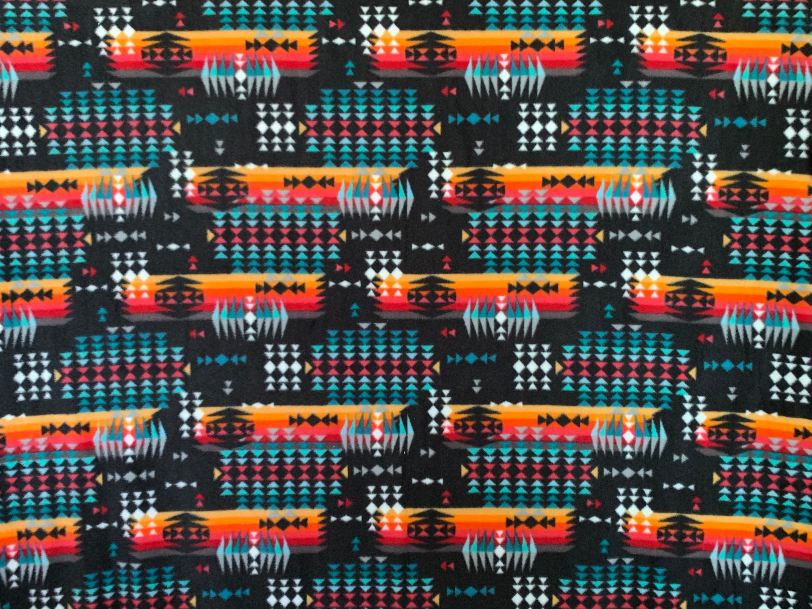 No Sew Blanket Kit - Native American Style - Personalization Available
