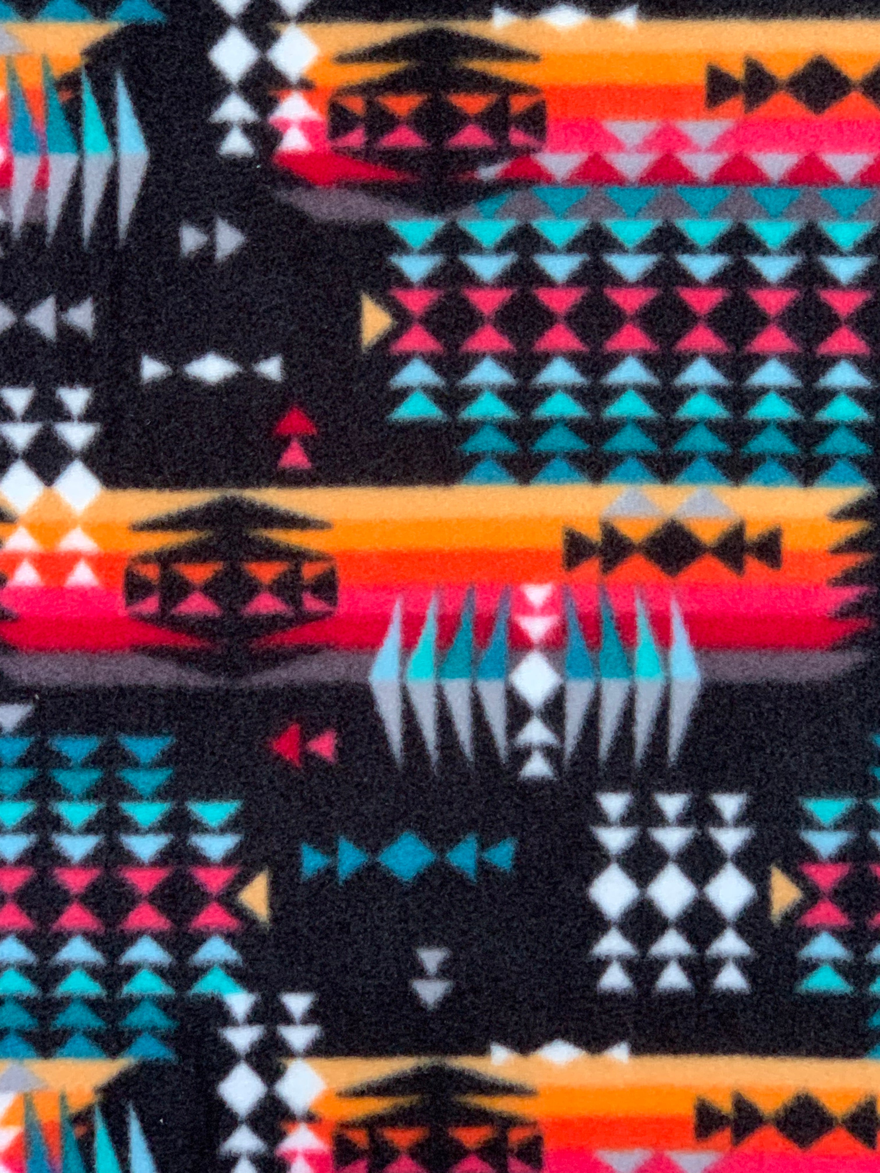 Tribal Winter Fleece - Mountain Pass Black 52332-2