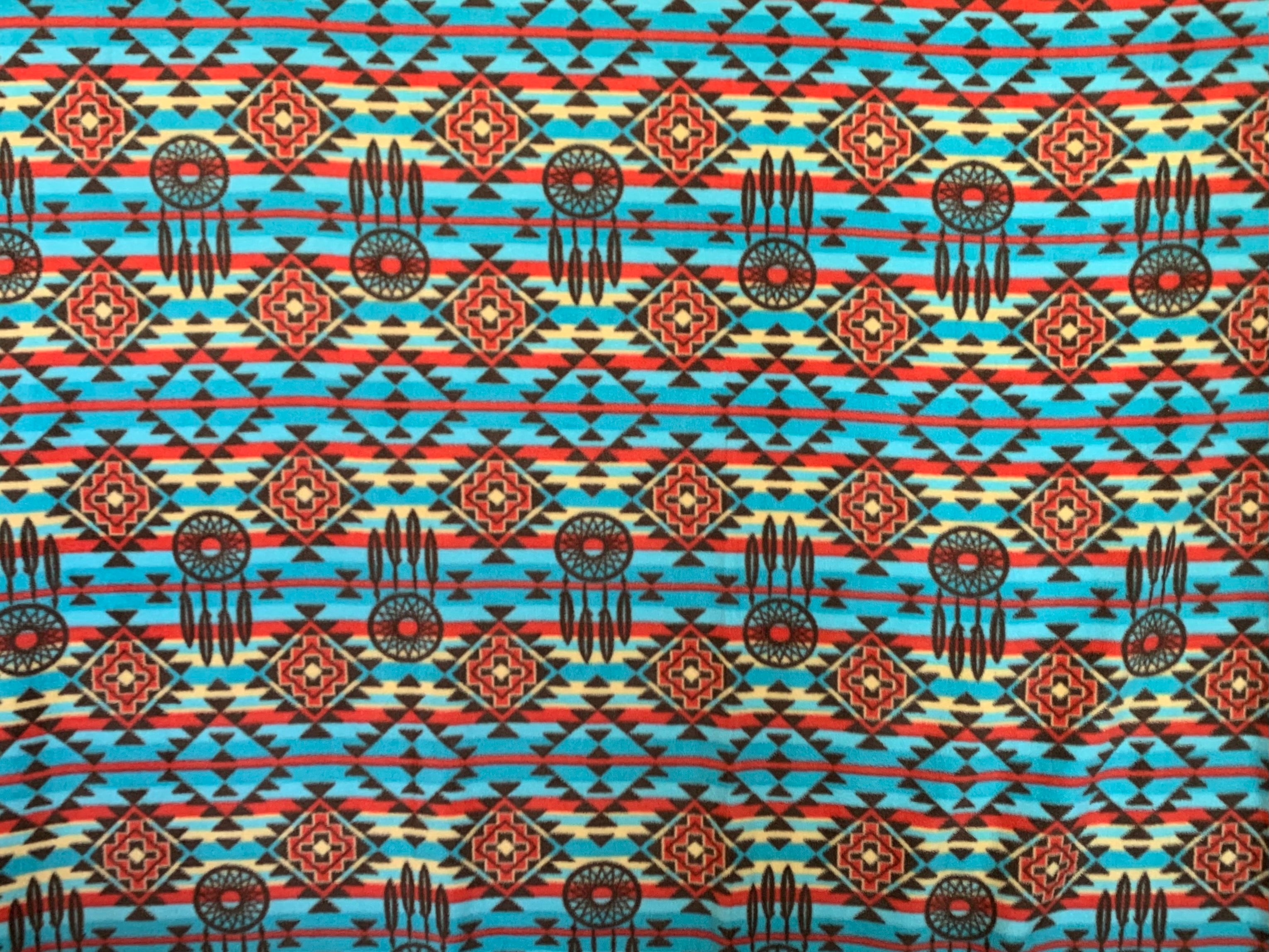No Sew Blanket Kit - Native American Style - Personalization Available
