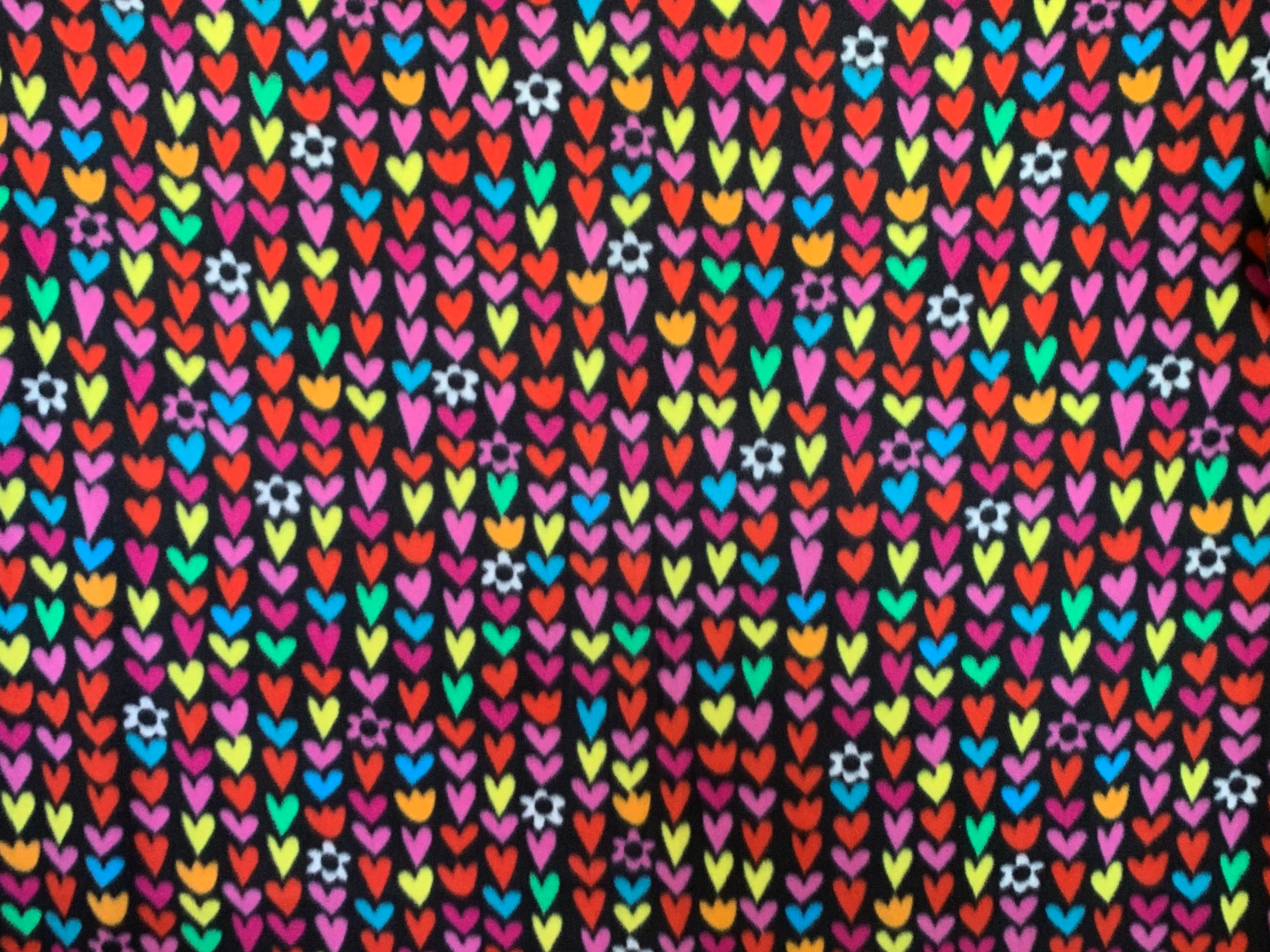 Hearts Fleece - 50730-1
