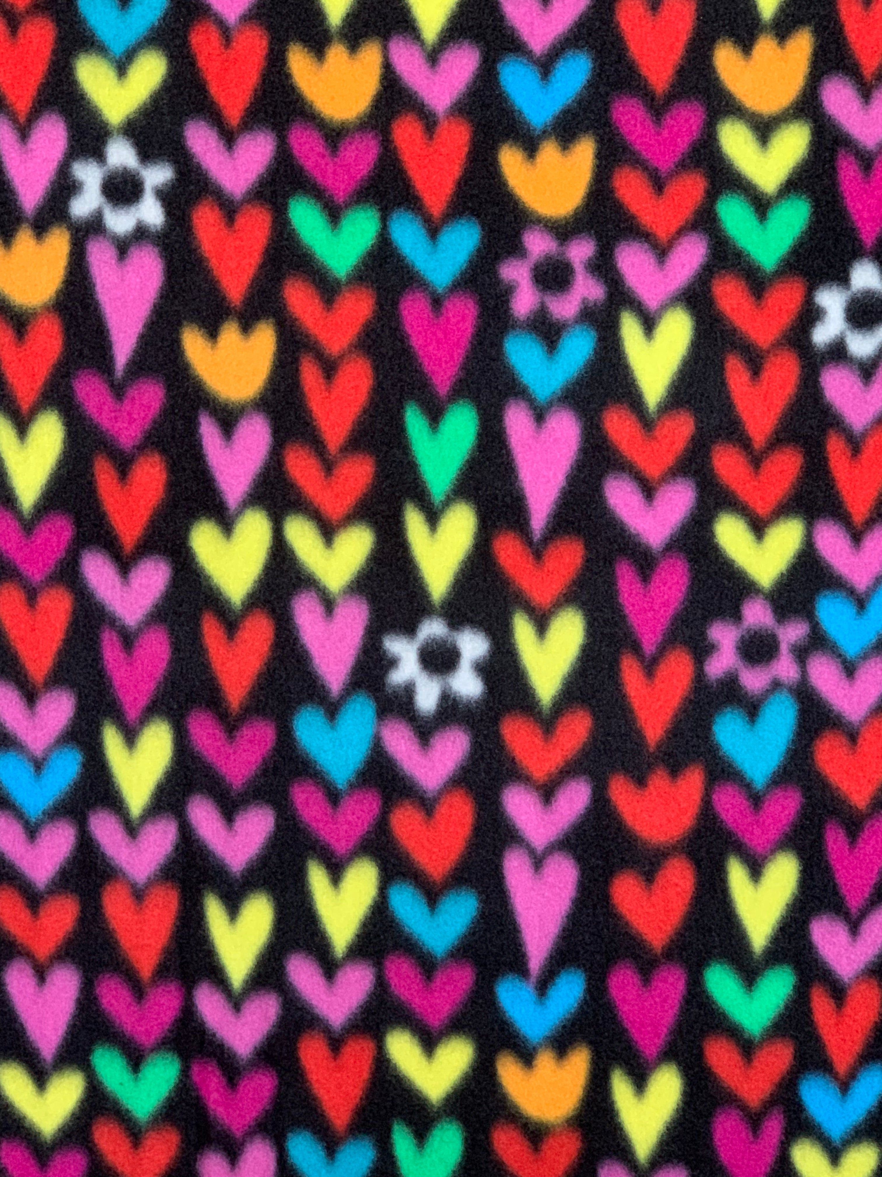 Hearts Fleece - 50730-1