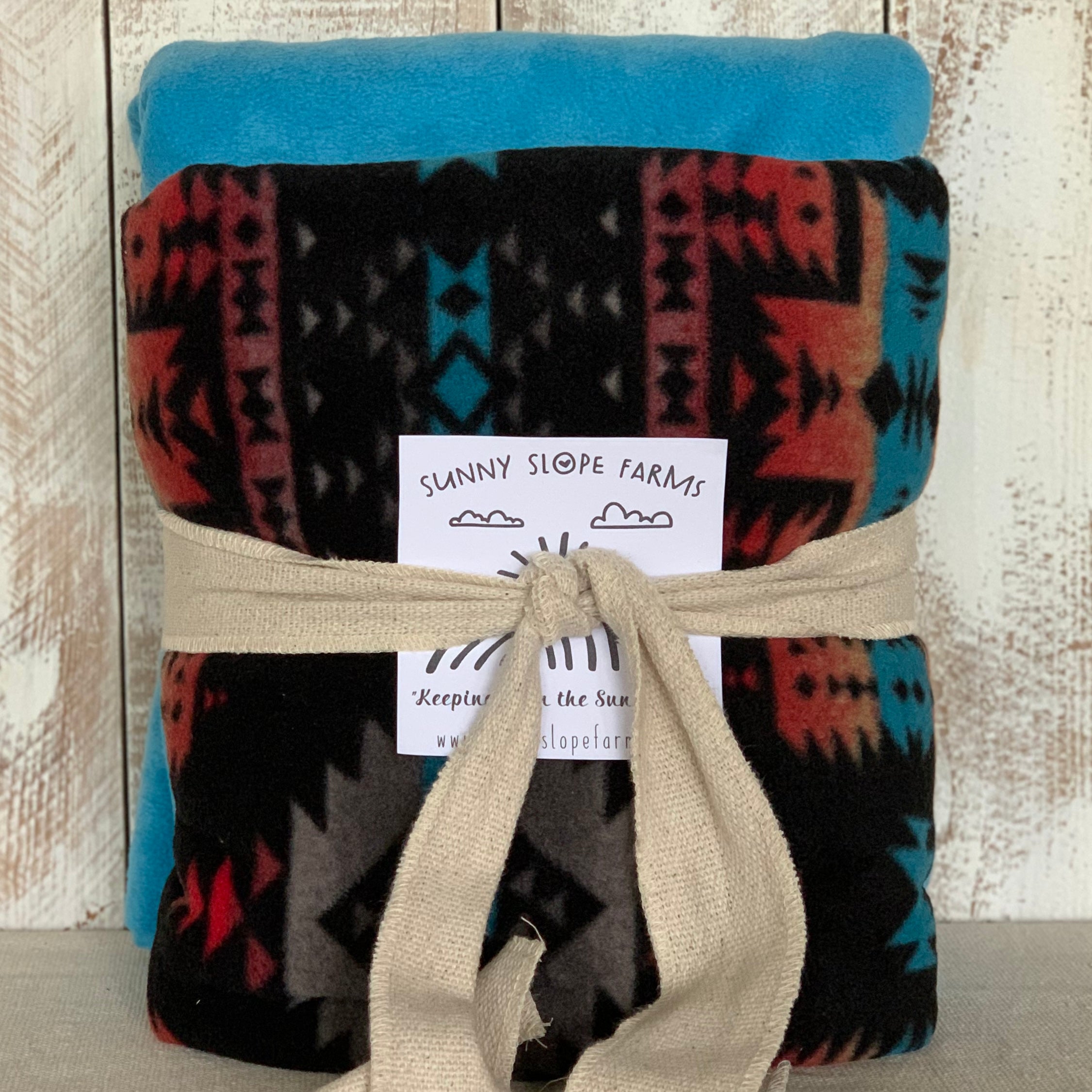 No Sew Blanket Kit - Native American Style - Personalization Available