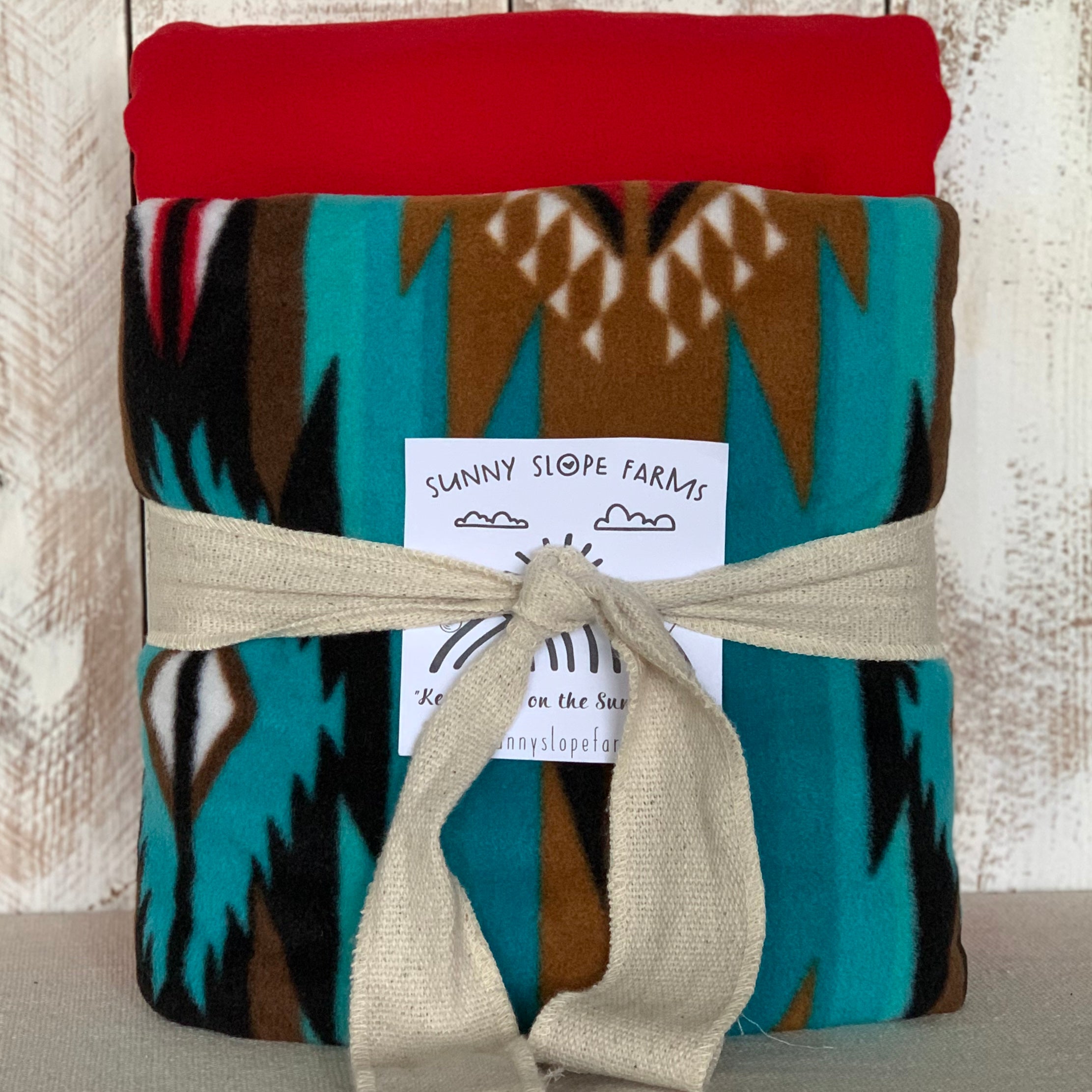 No Sew Blanket Kit - Native American Style - Personalization Available