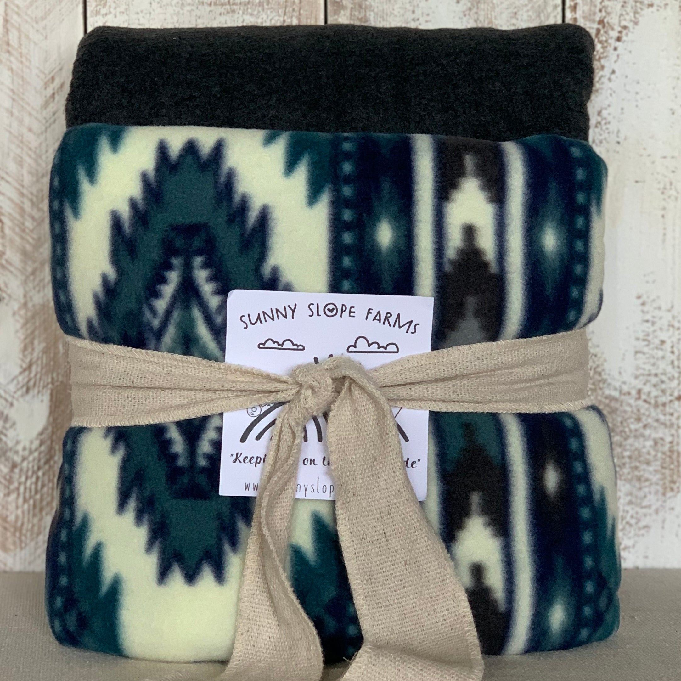 No Sew Blanket Kit - Native American Style - Personalization Available