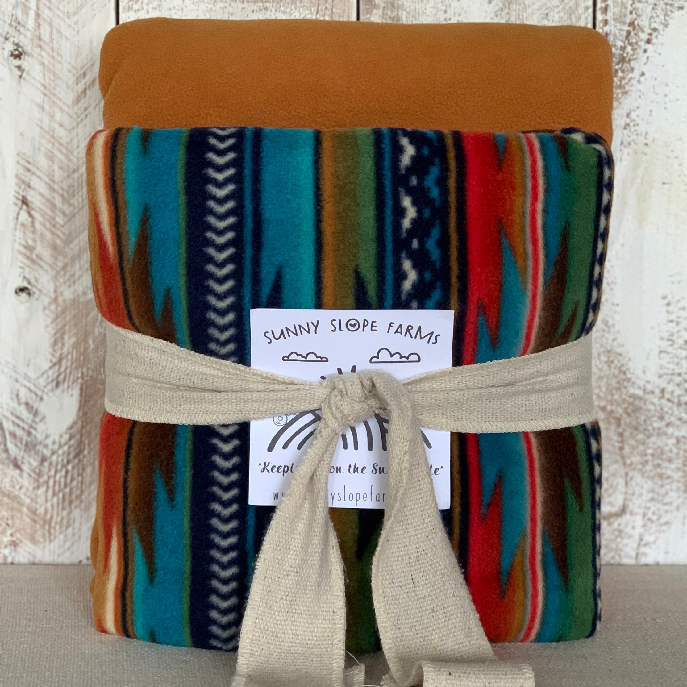 No Sew Blanket Kit - Native American Style - Personalization Available