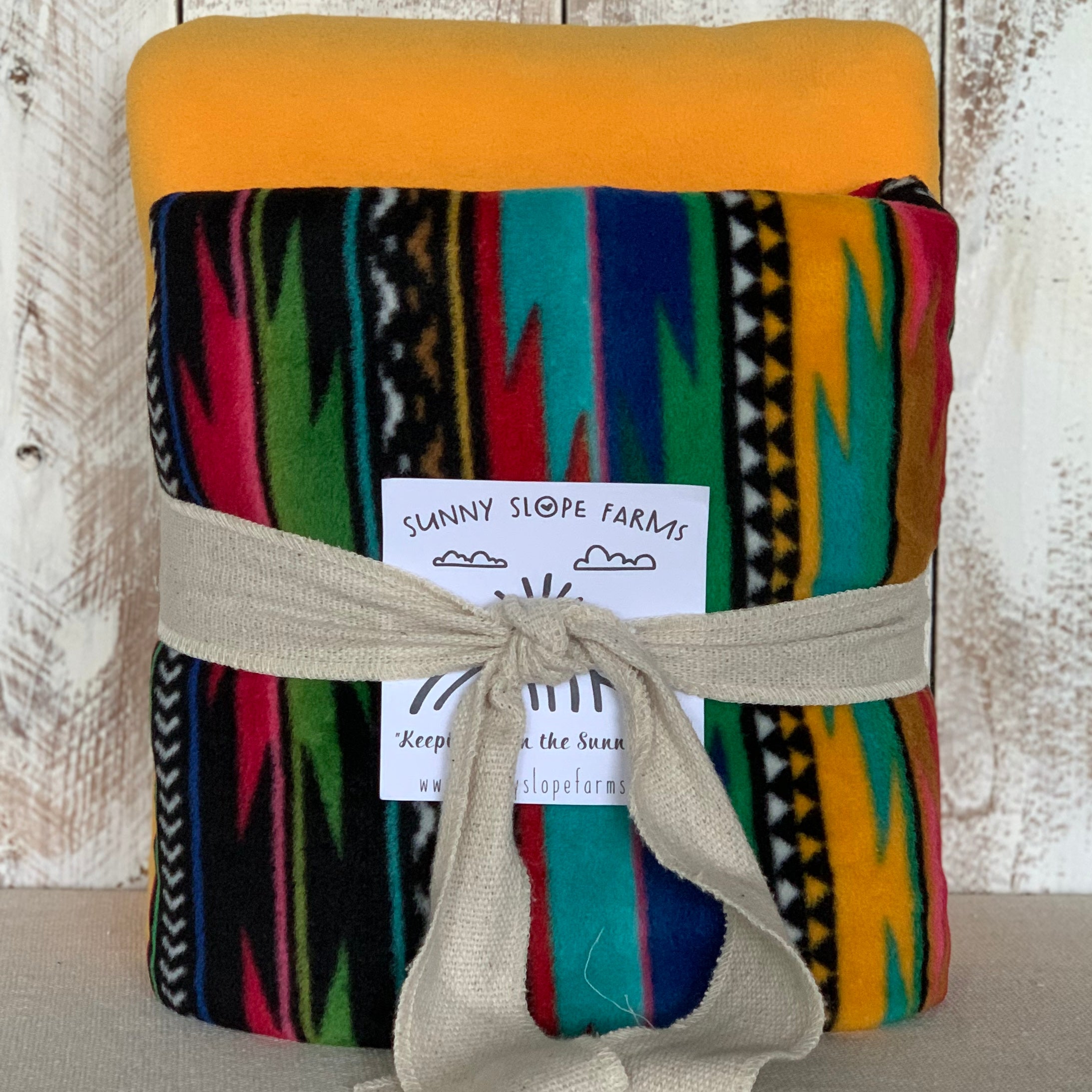 No Sew Blanket Kit - Native American Style - Personalization Available