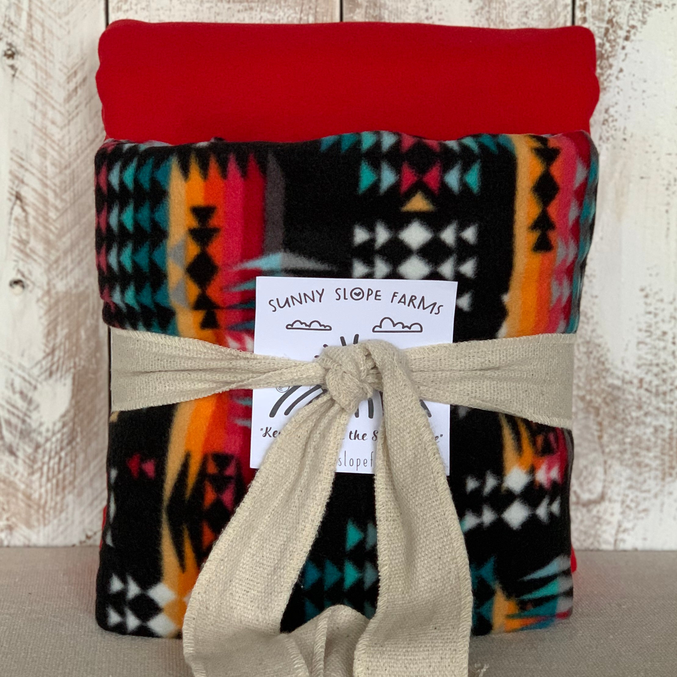 No Sew Blanket Kit - Native American Style - Personalization Available