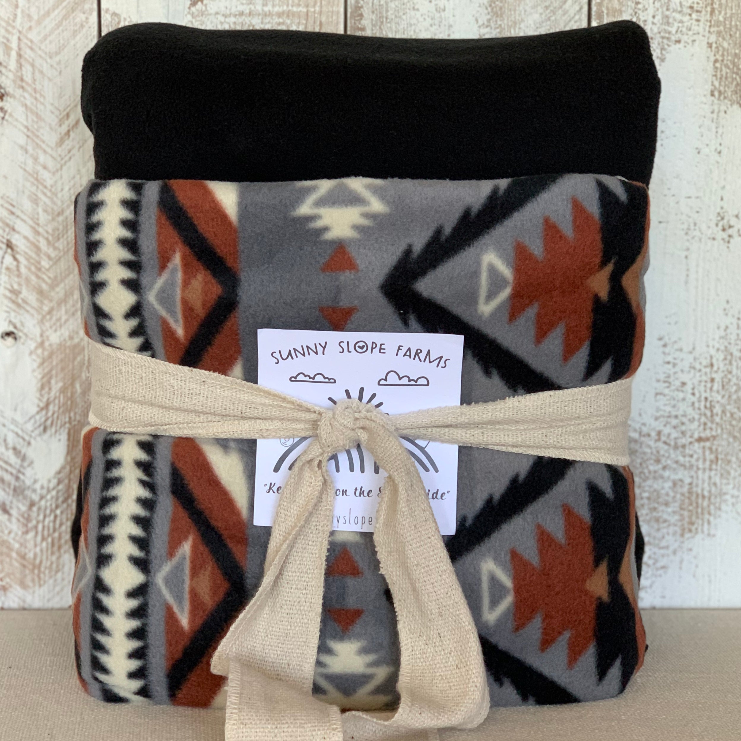 No Sew Blanket Kit - Native American Style - Personalization Available