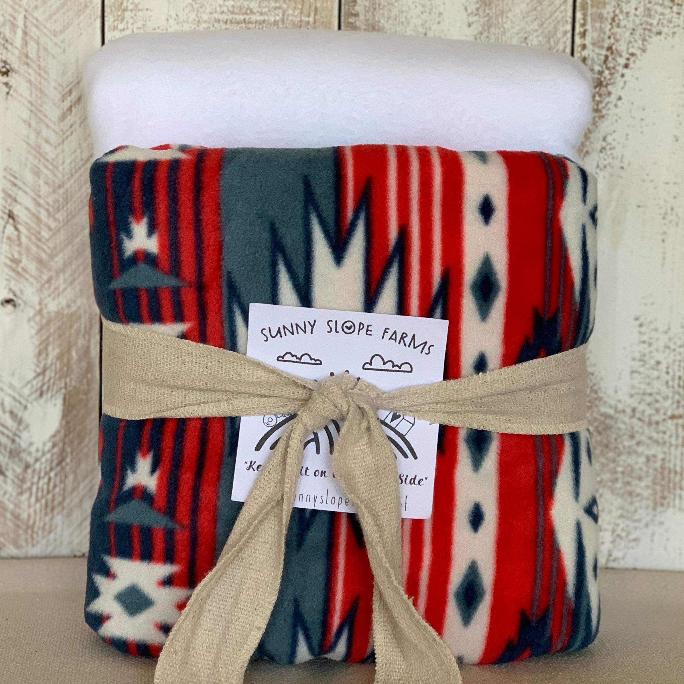 No Sew Blanket Kit - Native American Style - Personalization Available