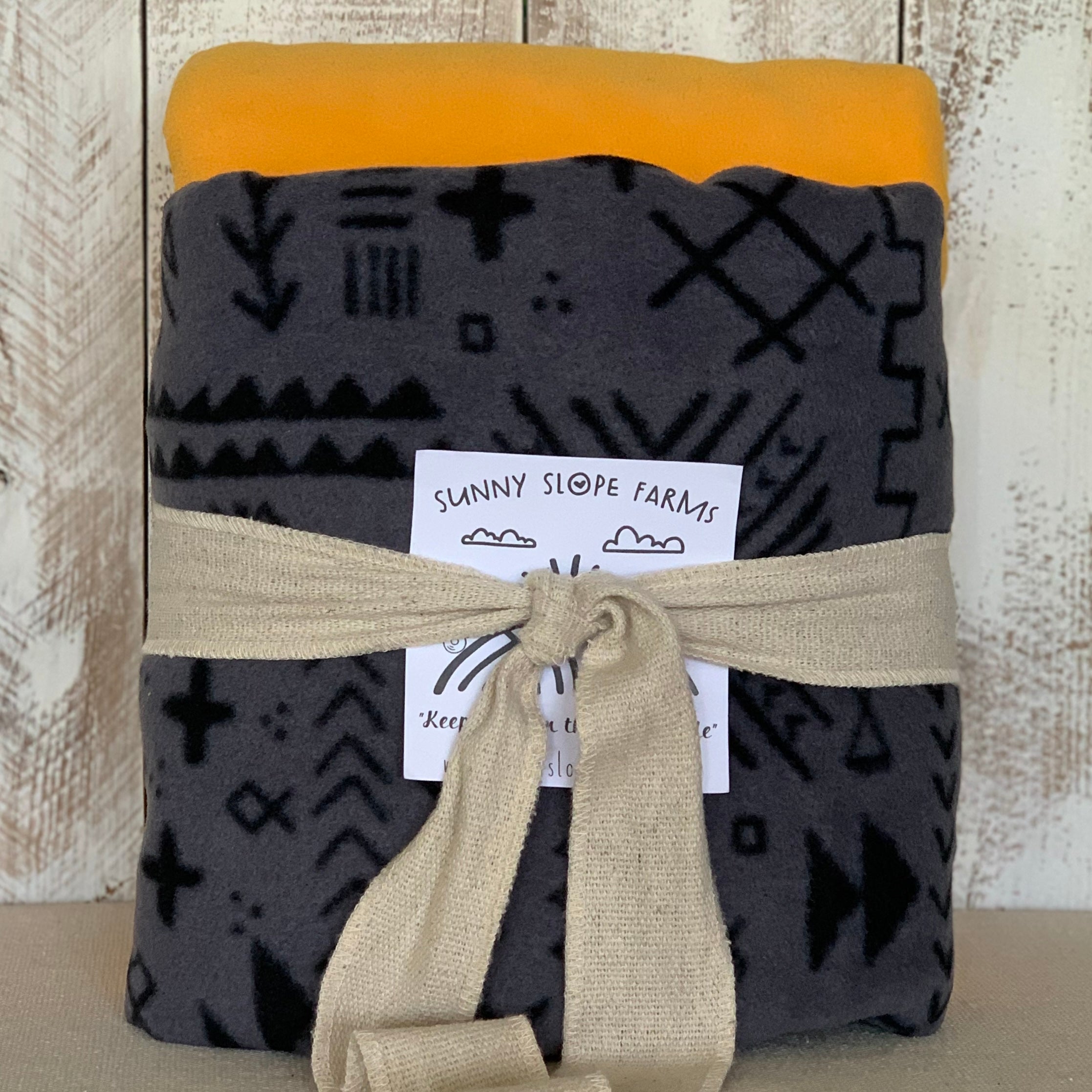No Sew Blanket Kit - Native American Style - Personalization Available