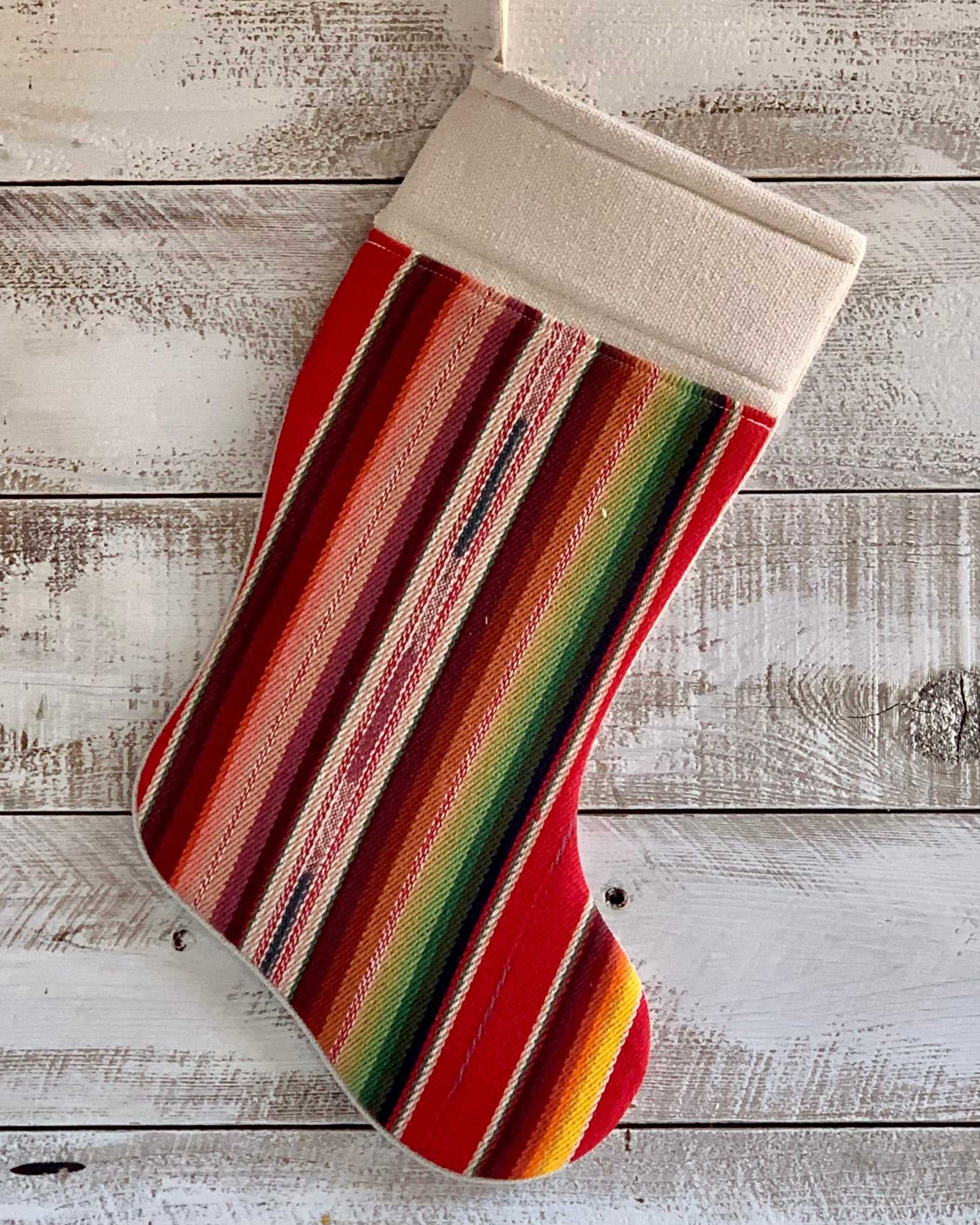 Red Serape Stocking