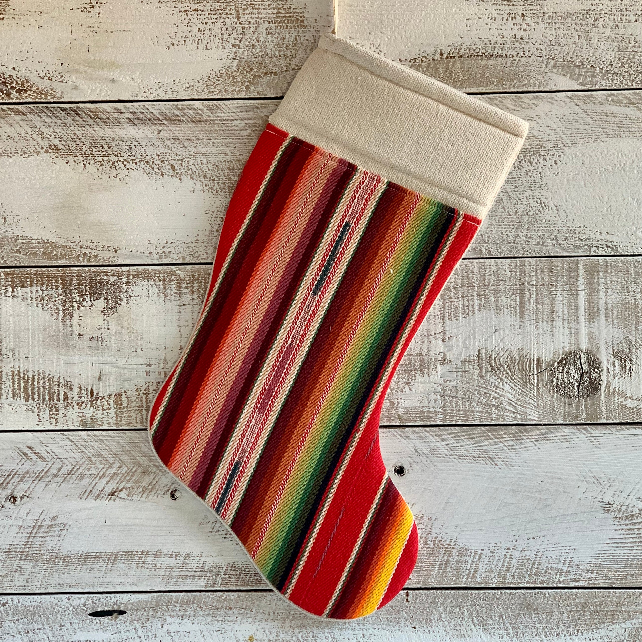 Red Serape Stocking