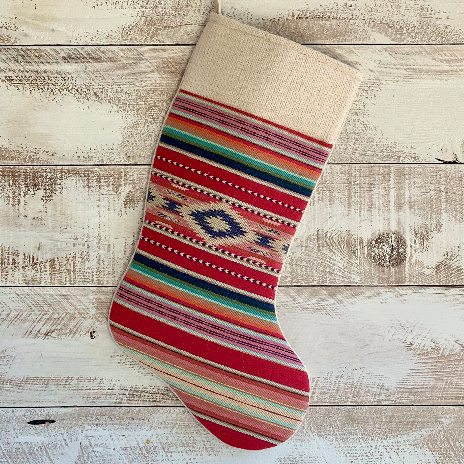 Red Serape Stocking