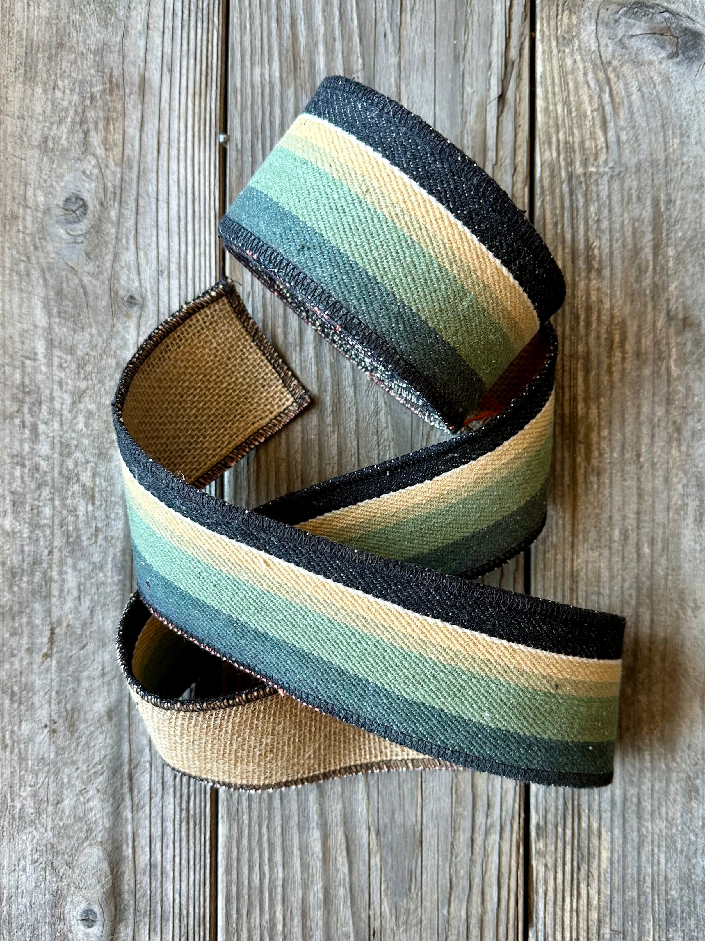 Serape Style Wired Ribbon 2 1/2" Wide - 5 Yards