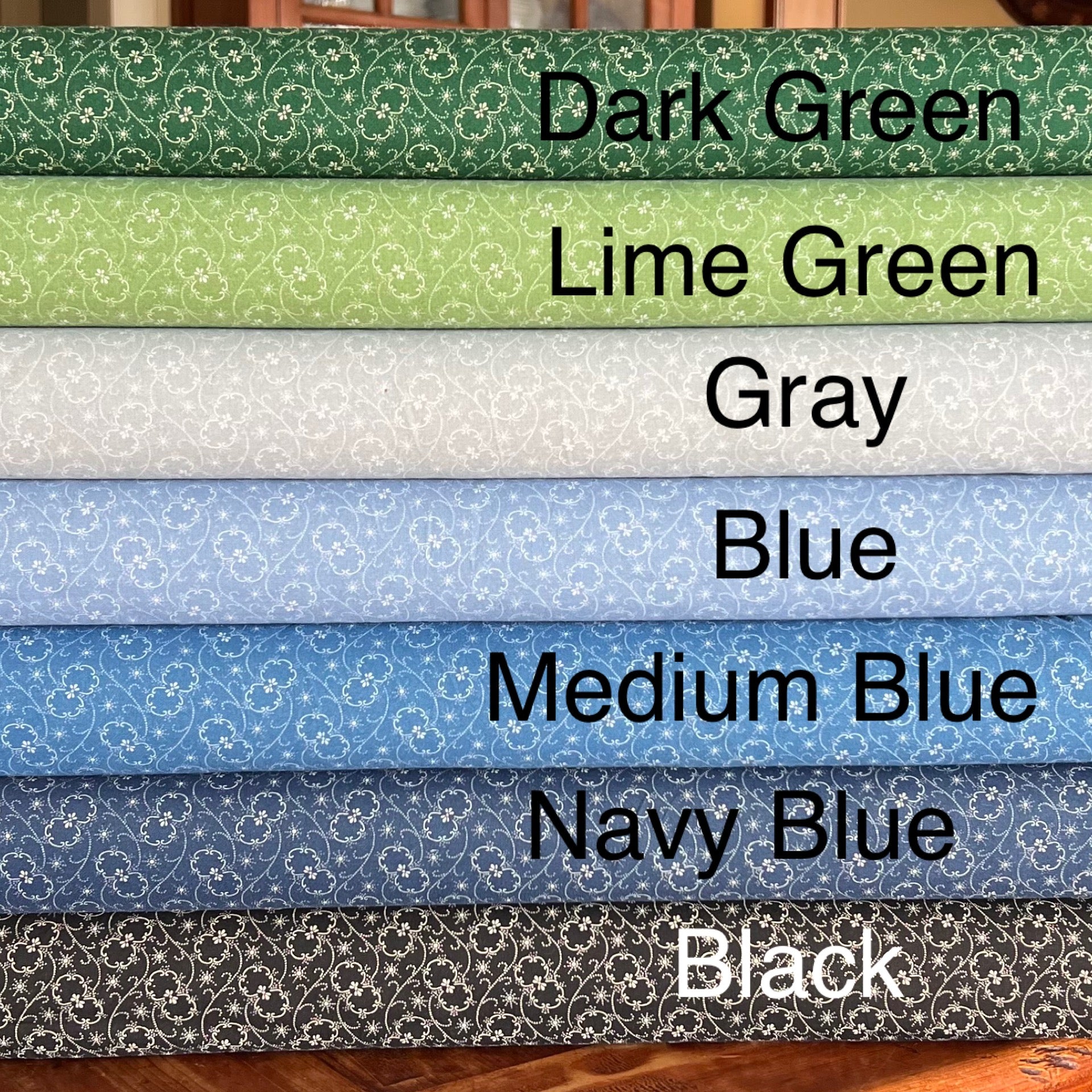 Antique Floral Calico Print Collection Bundle