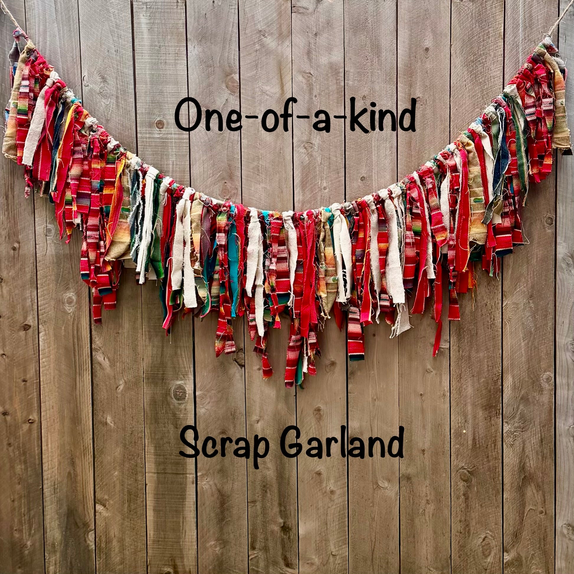Handmade Serape Garland One-of-a-Kind