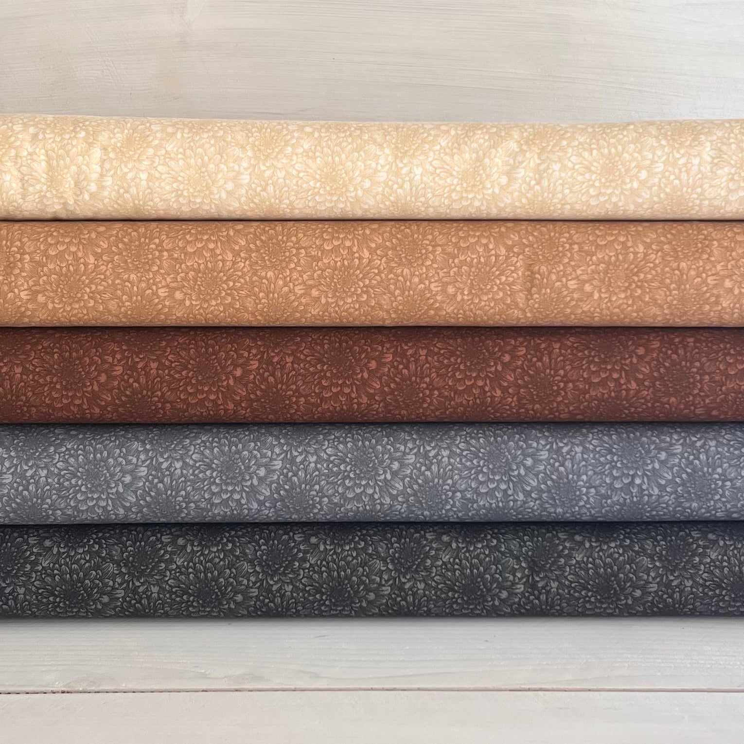 Dahlia Floral Collection - Neutrals