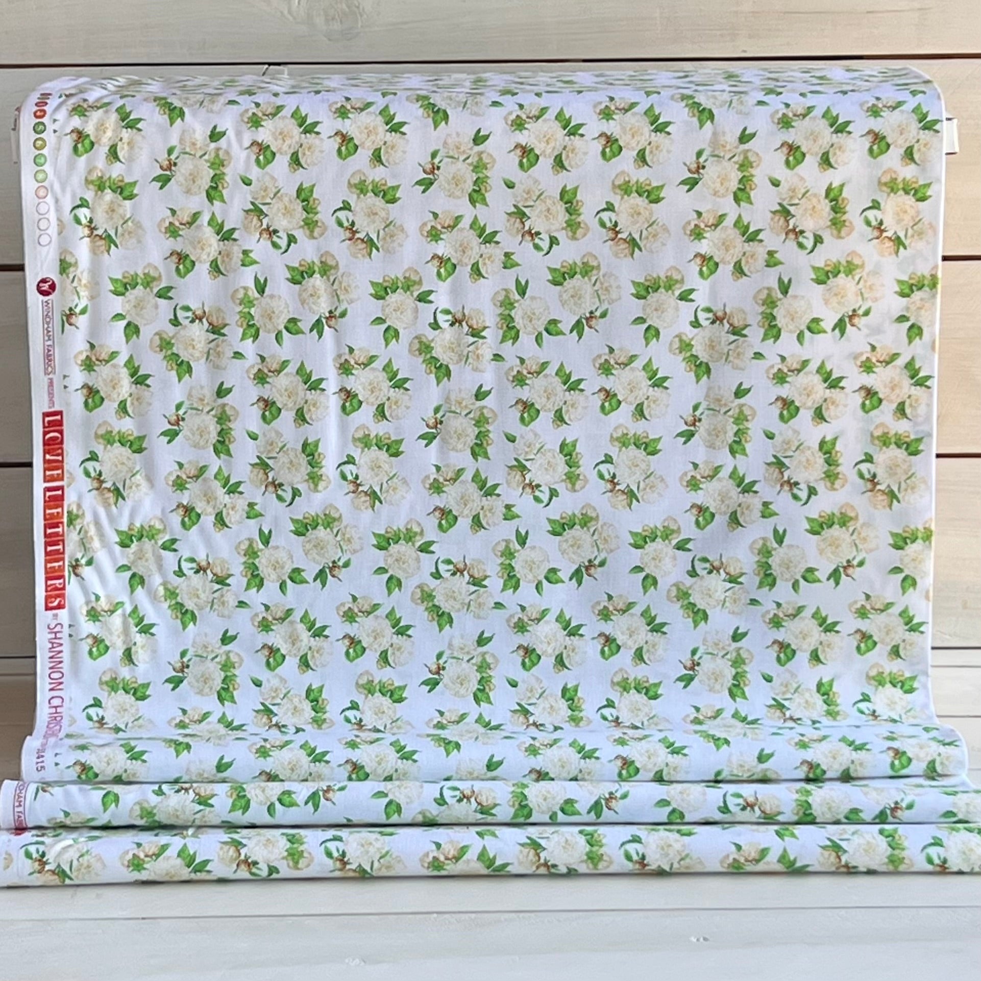 Love Letters Rose Fabric Cream by Windham Fabrics