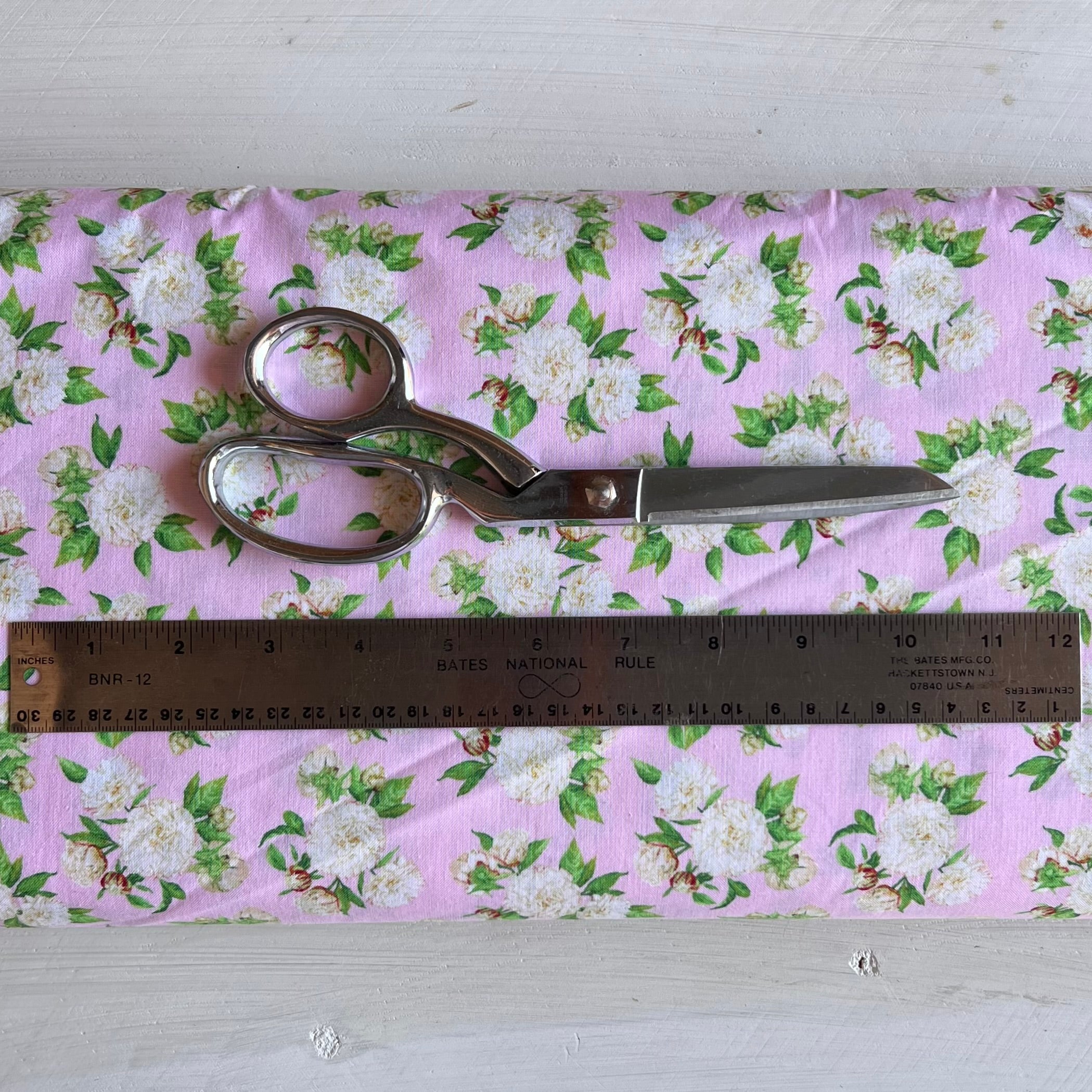 Love Letters Rose Fabric Pink by Windham Fabrics