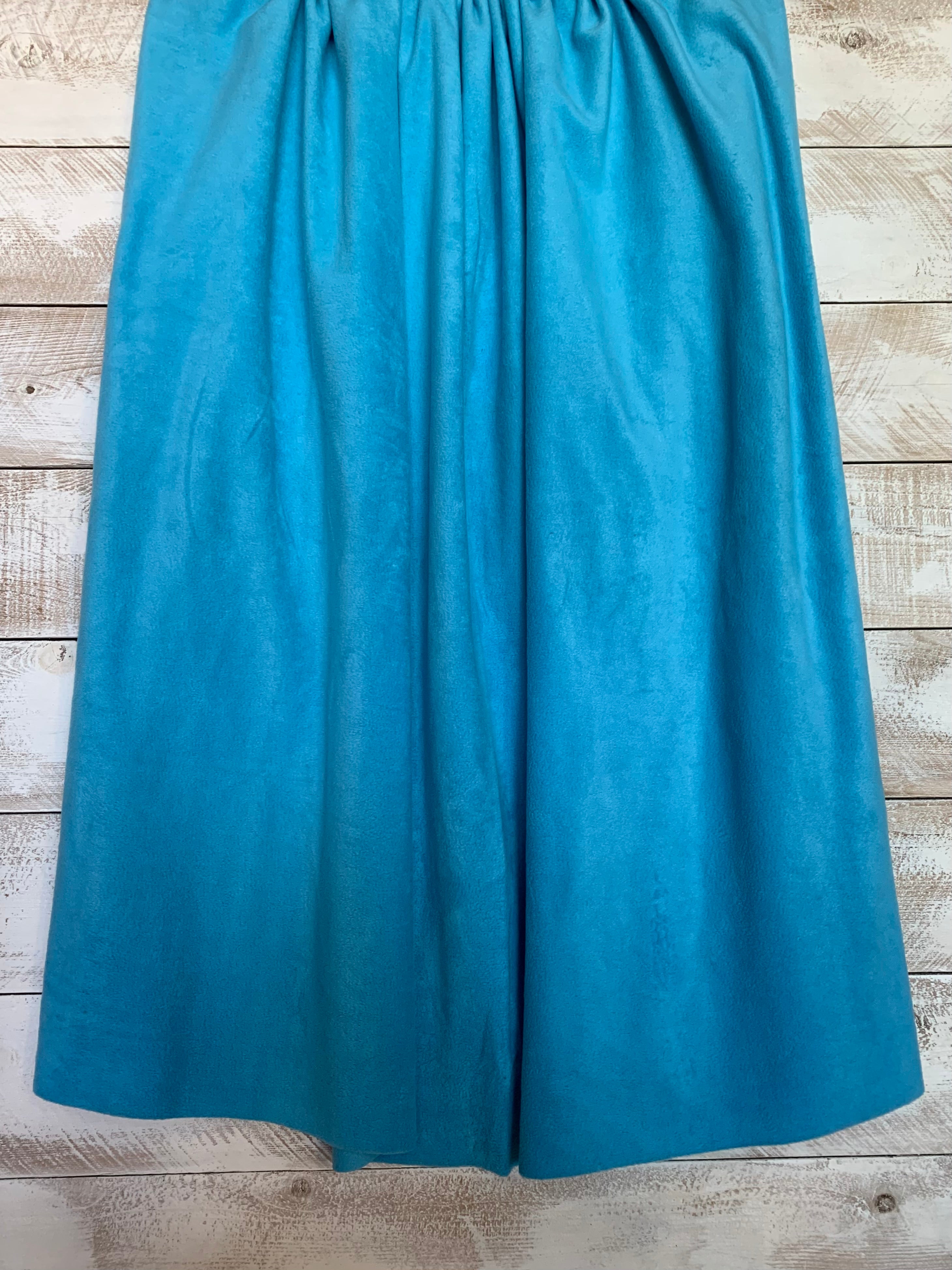 Medium Blue Lux Anti-Pill Solid Fleece
