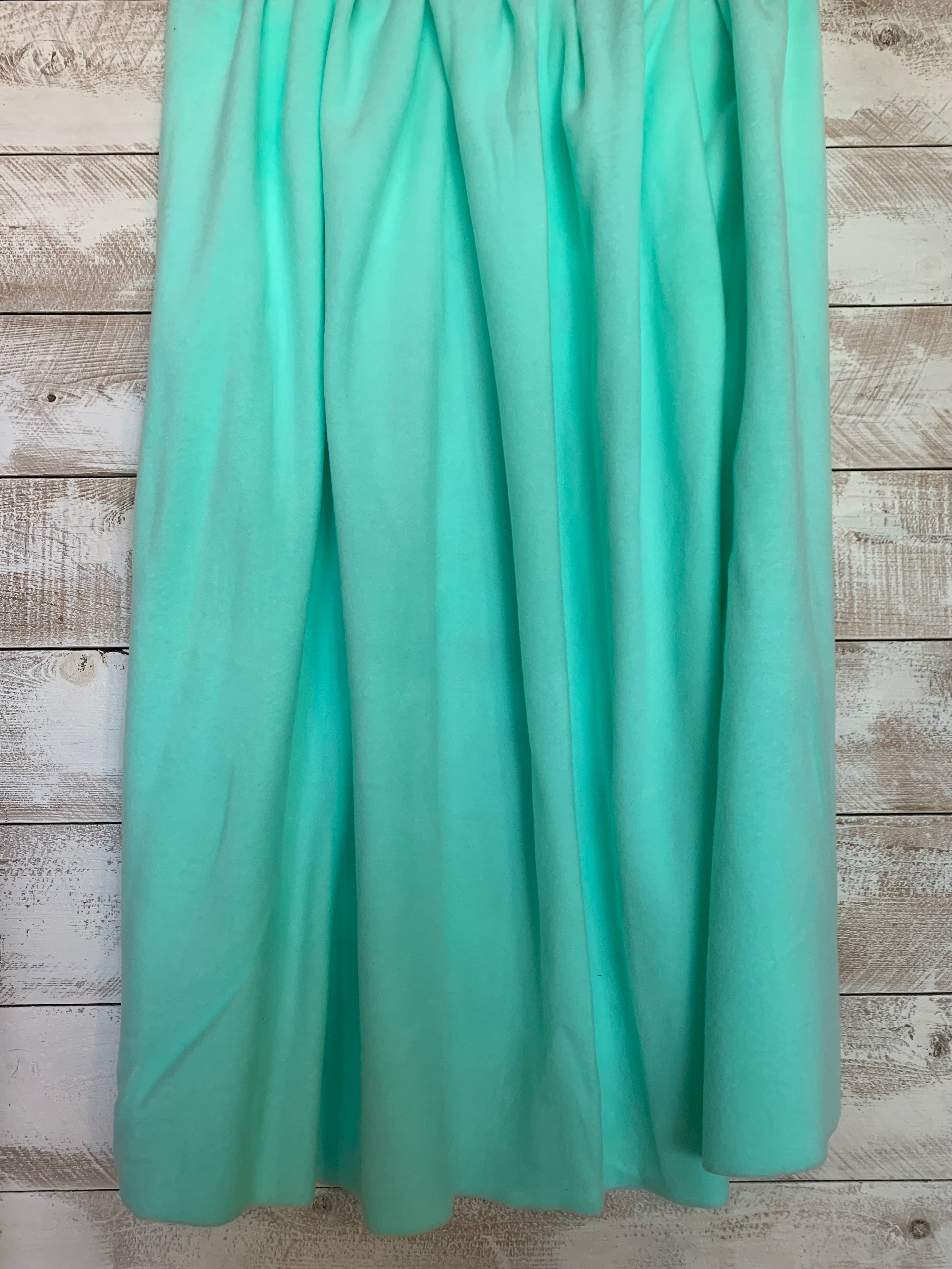 Mint Lux Anti-Pill Solid Fleece