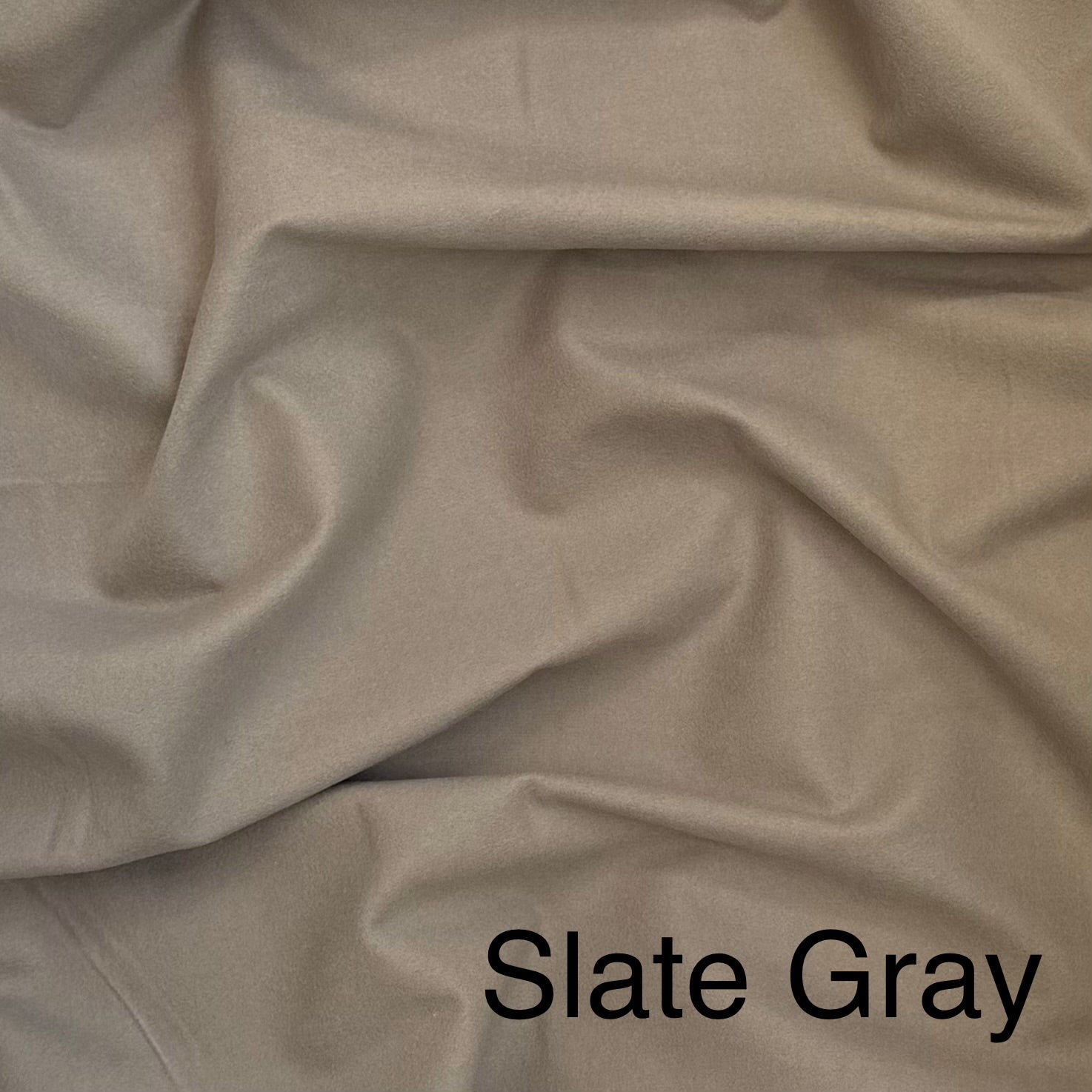 Flannel - Mushroom Slate Gray