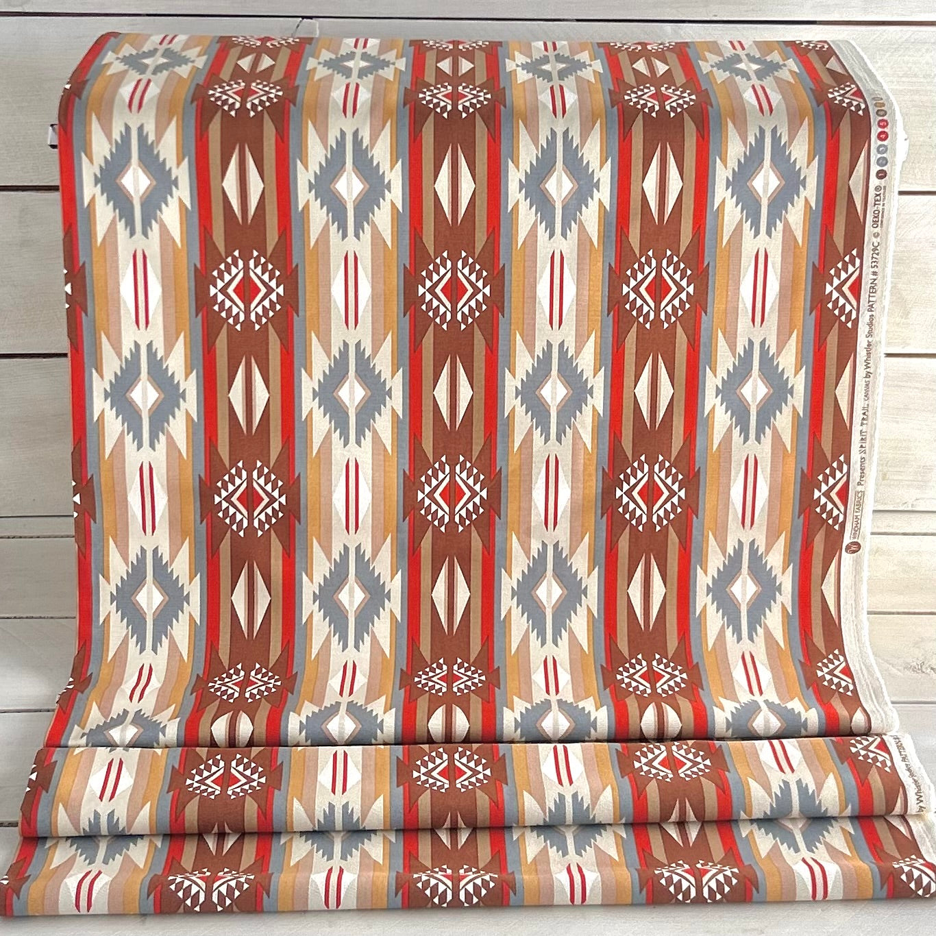 Canvas Cotton -53729C-1 Trailhead Spirit Trail, Windham Fabrics, Desert Sand